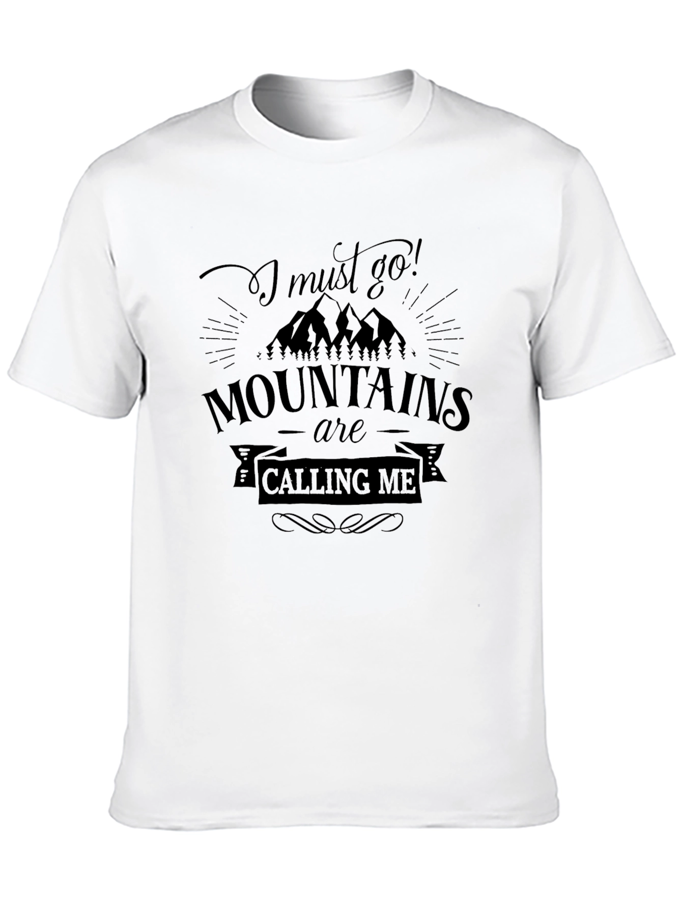 Mountain Calling Graphic Tee - Adventure Awaits!