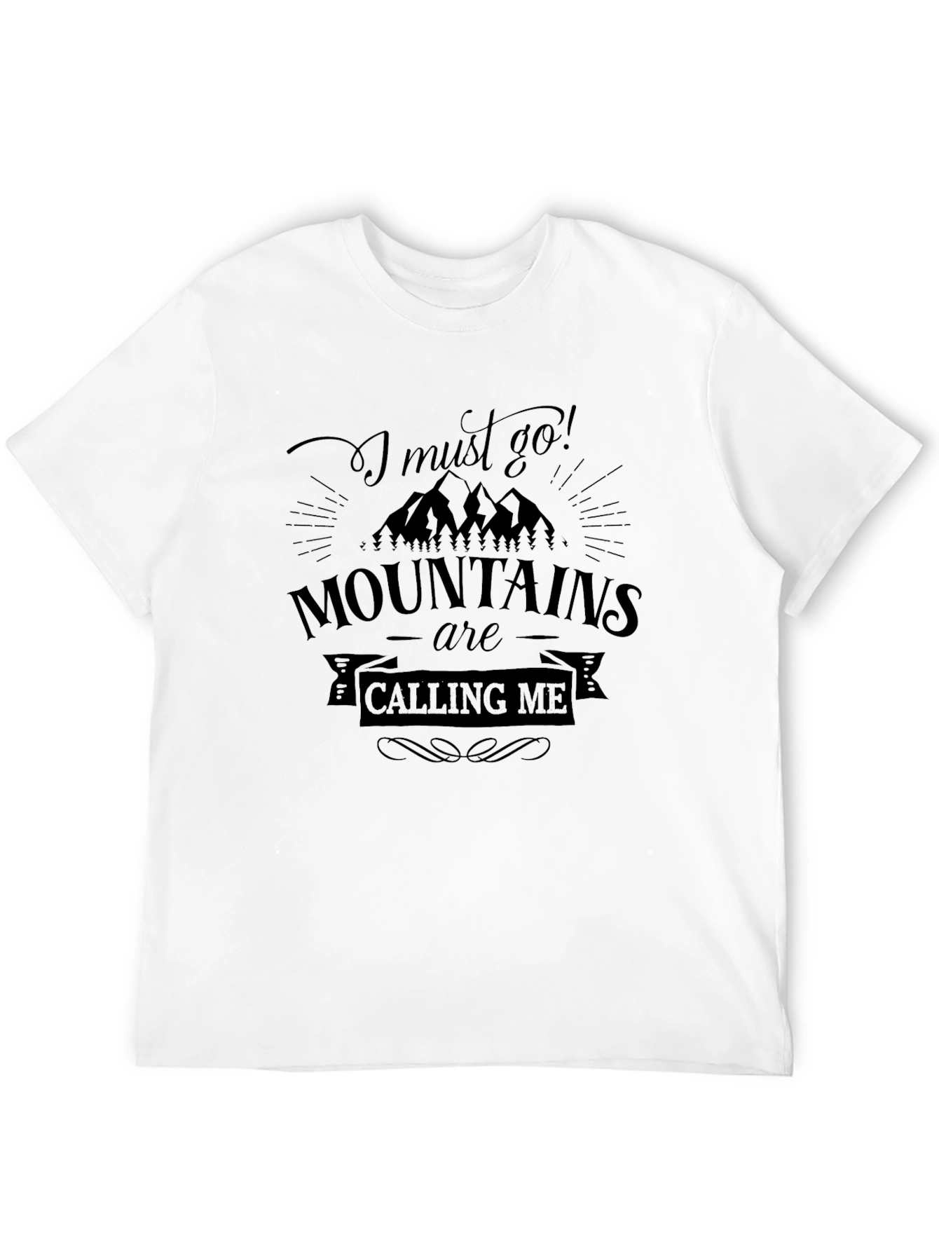 Mountain Calling Graphic Tee - Adventure Awaits!