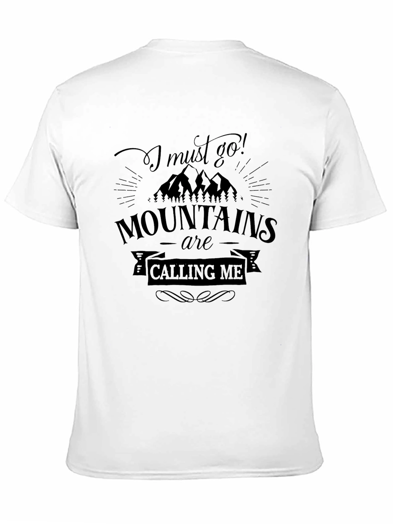 Mountain Calling Graphic Tee - Adventure Awaits!