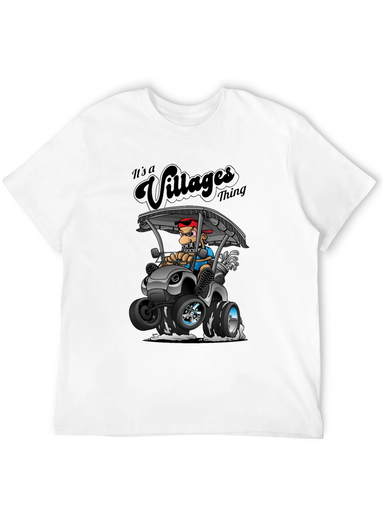 Its a Villages Thing T-Shirt - Cartoon Golf Cart