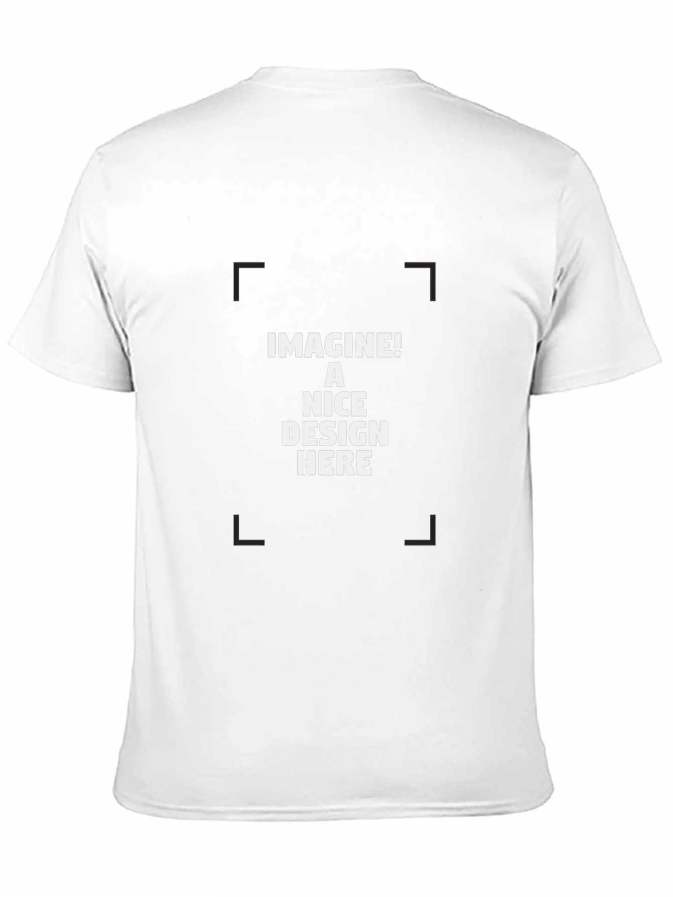 Classic Black Crew Neck Tee