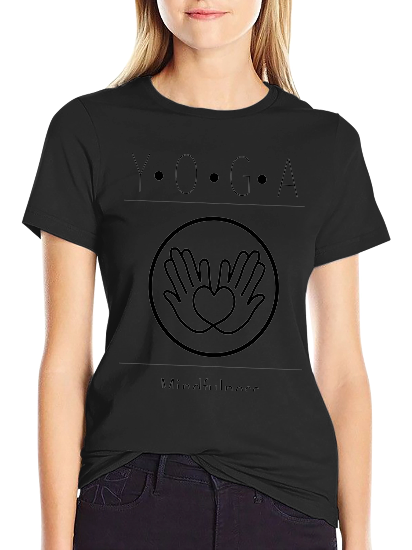 Yoga Mindfulness Graphic Tee