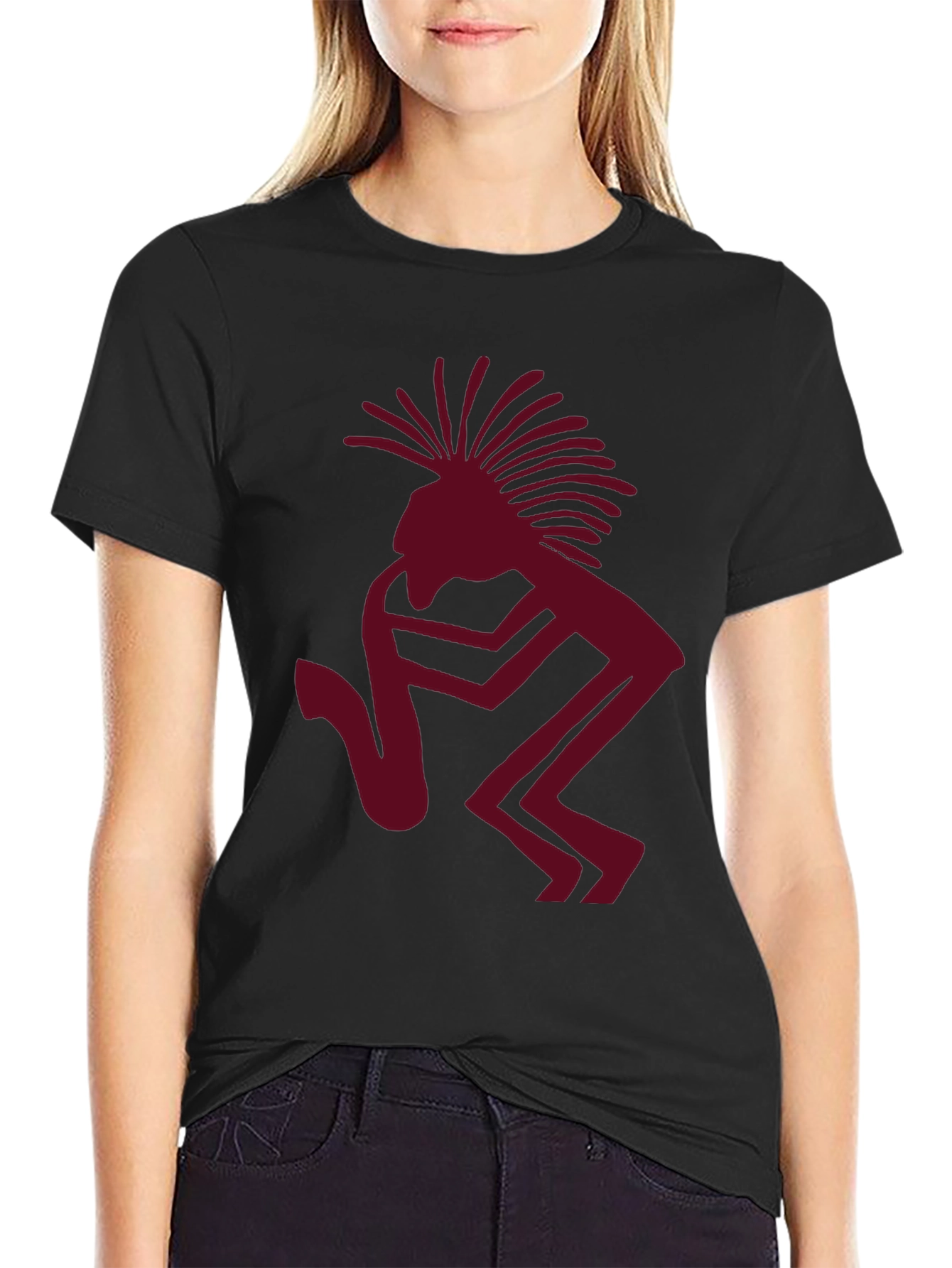 Kokopelli T-Shirt - Black Graphic Tee