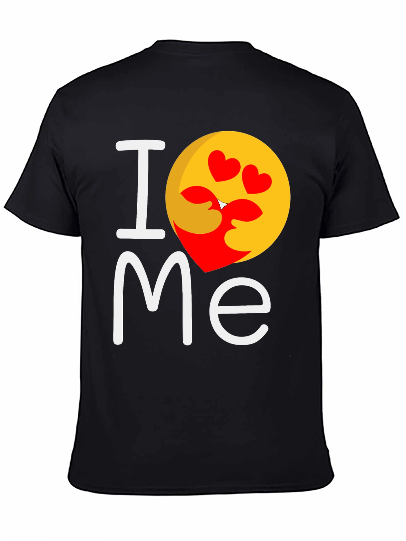 I Heart Me Graphic T-Shirt - Trendy Emoji Design