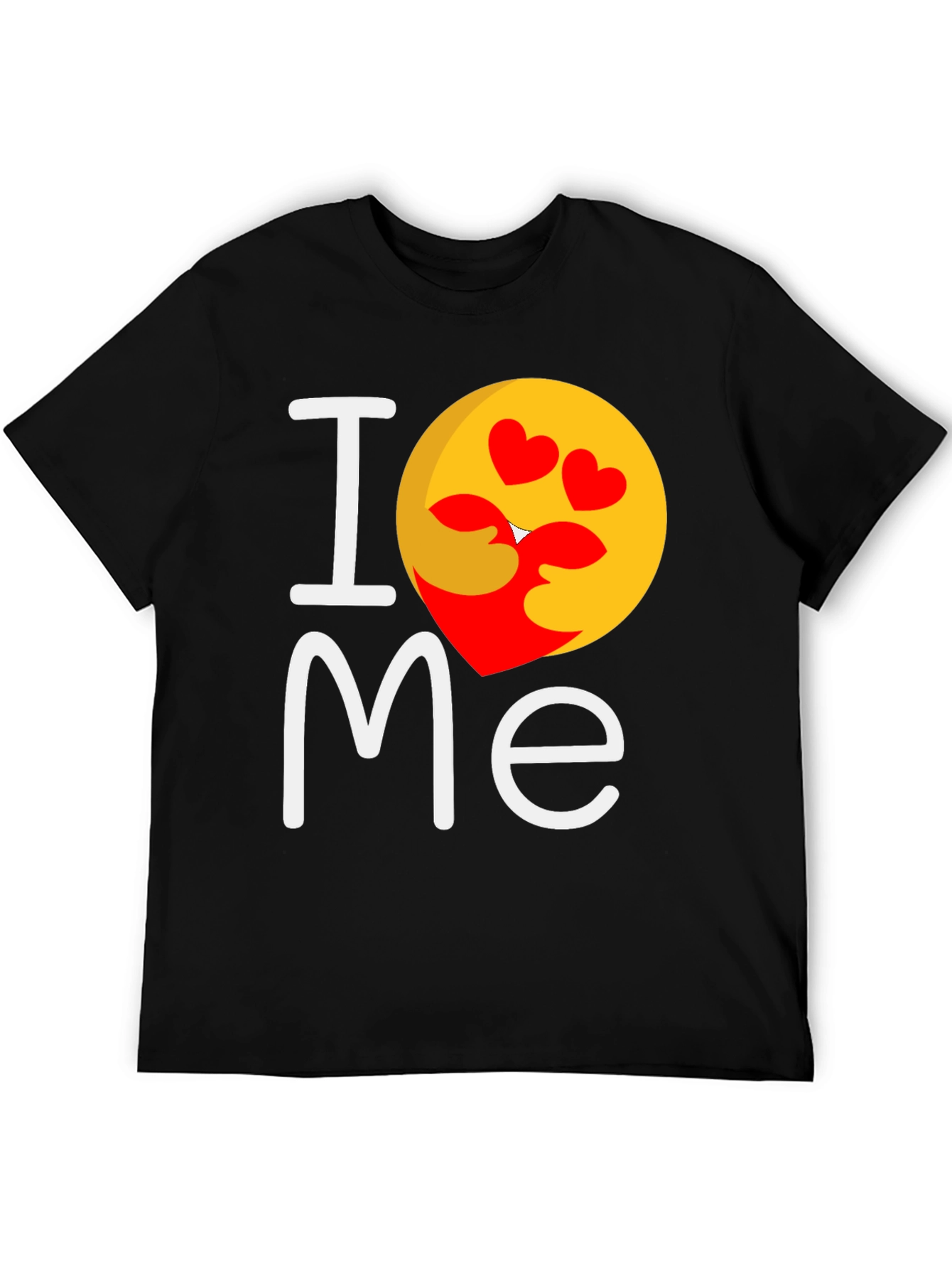 I Heart Me Graphic T-Shirt - Trendy Emoji Design