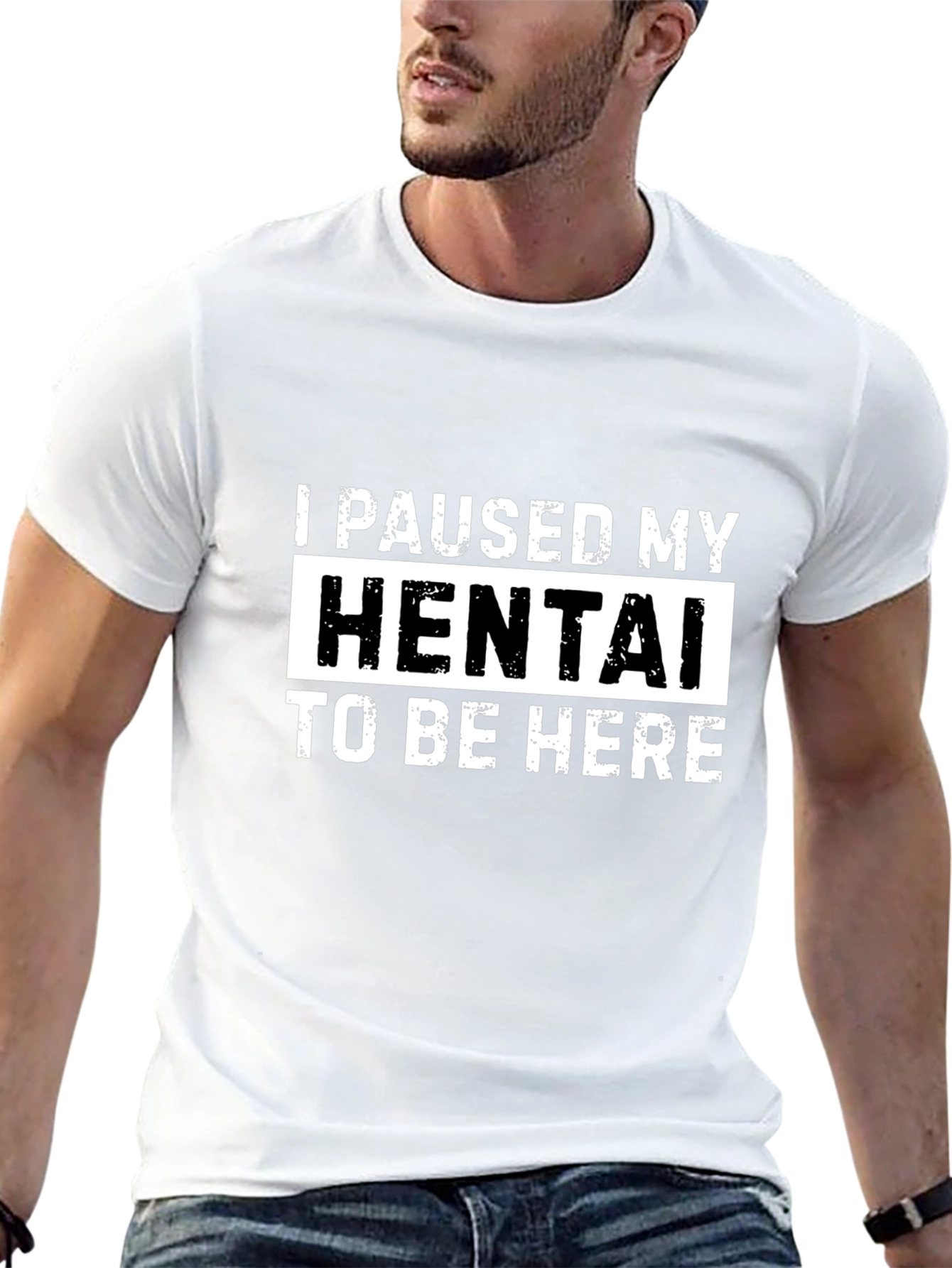 I Paused My Hentai Funny Graphic T-Shirt