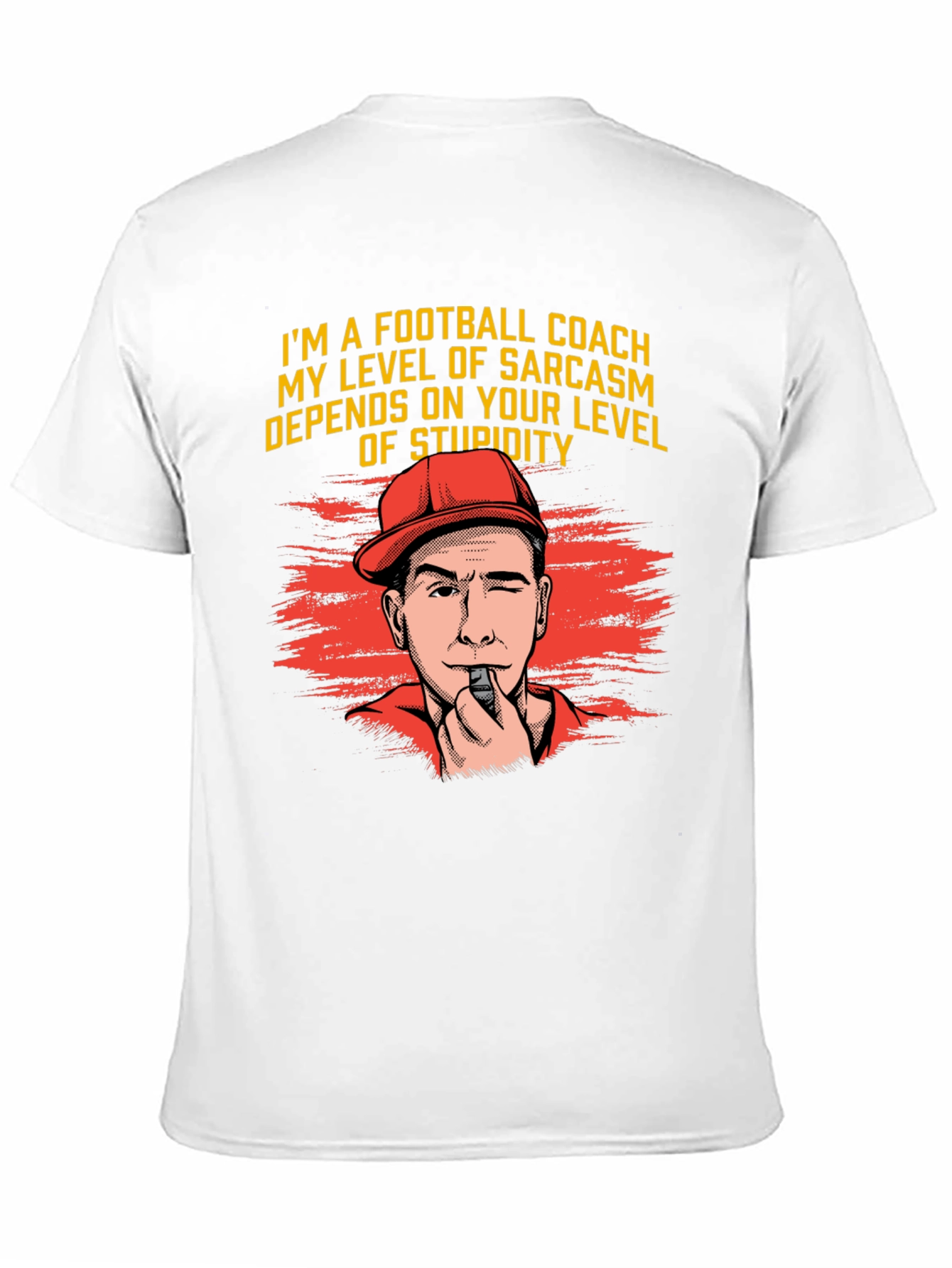 Sarcastic Football Coach Graphic Tee