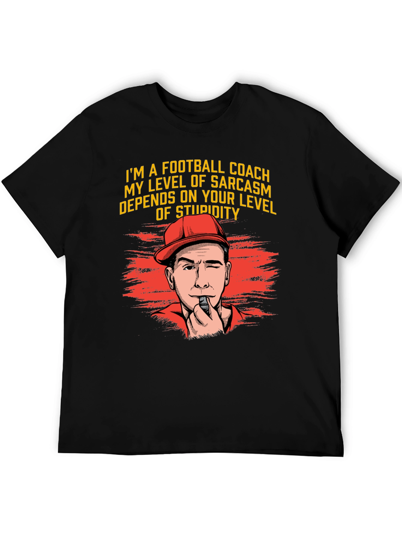 Sarcastic Football Coach Graphic Tee