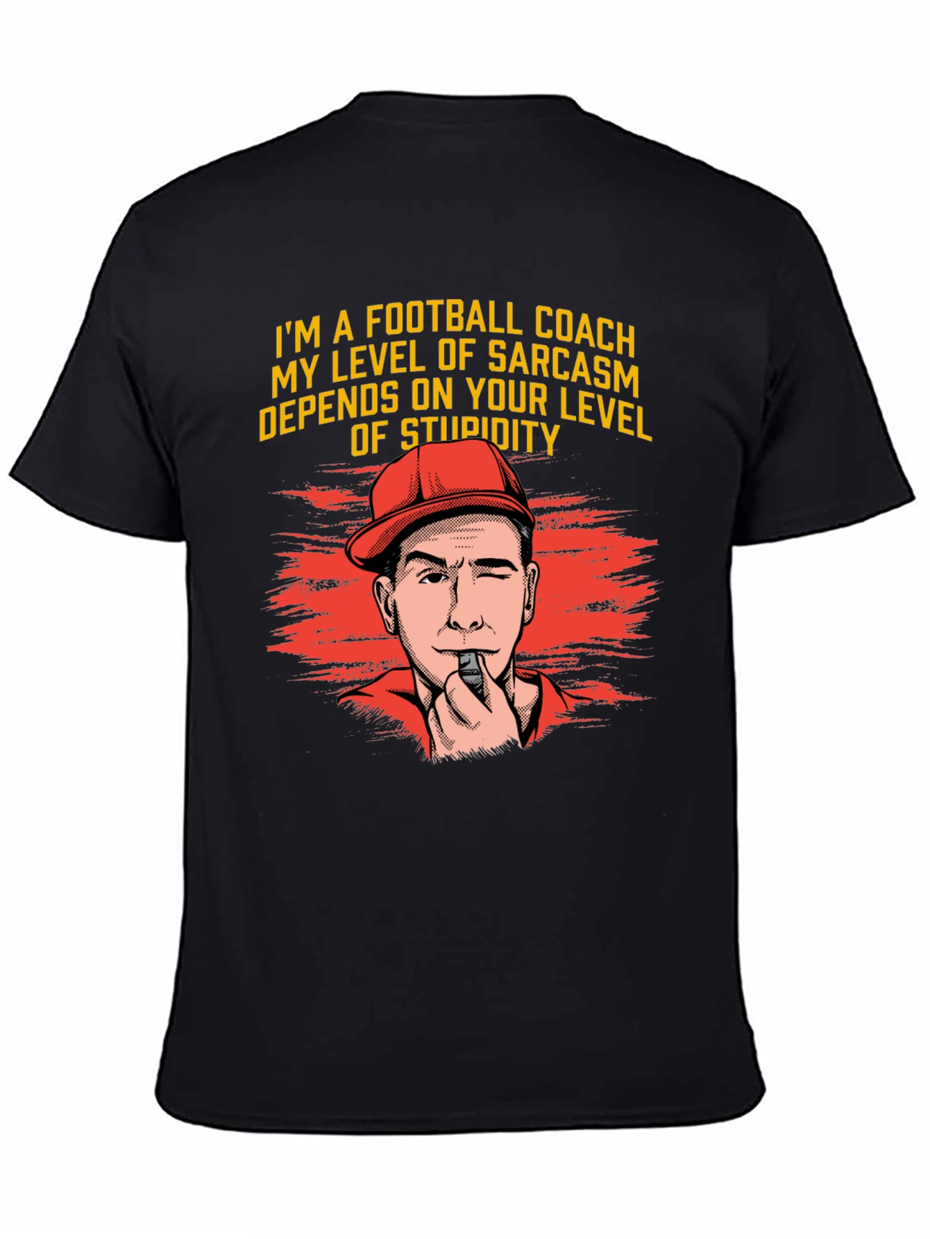 Sarcastic Football Coach Graphic Tee