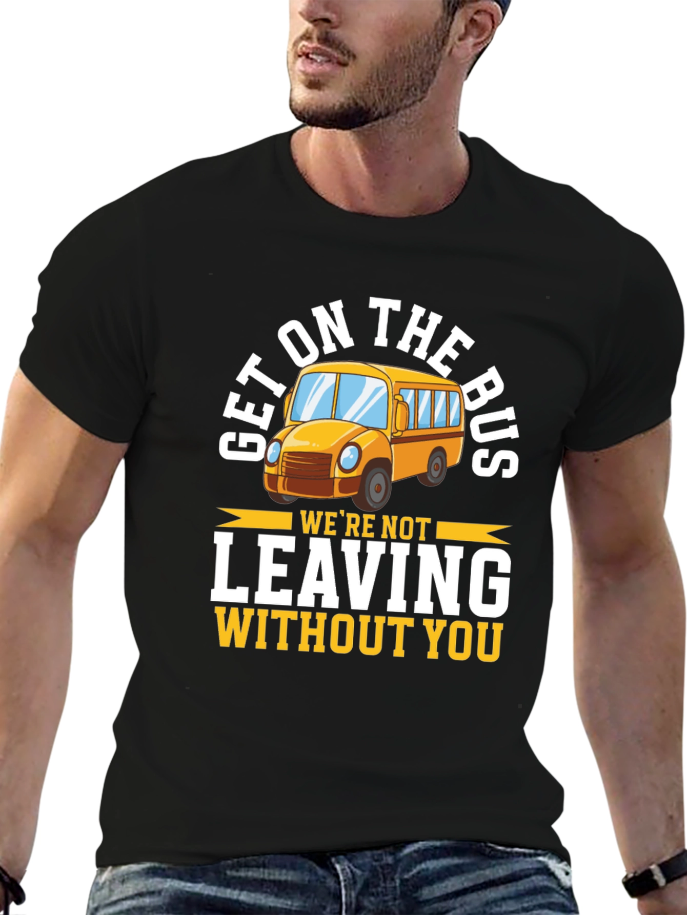 Get on the Bus Graphic T-Shirt