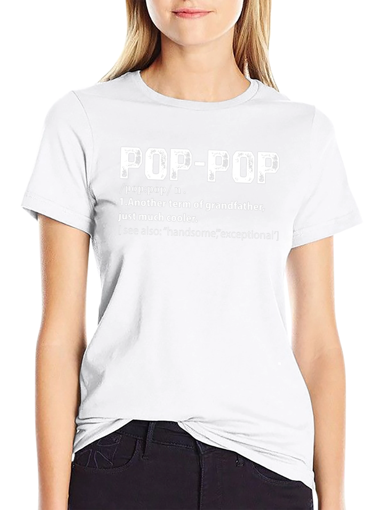 Pop-Pop Definition Graphic T-Shirt
