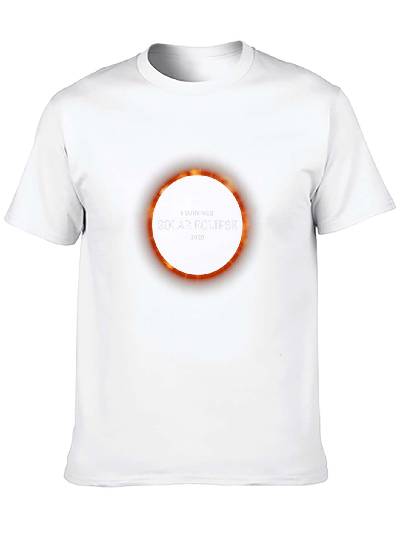 I Survived Solar Eclipse 2020 Black T-Shirt