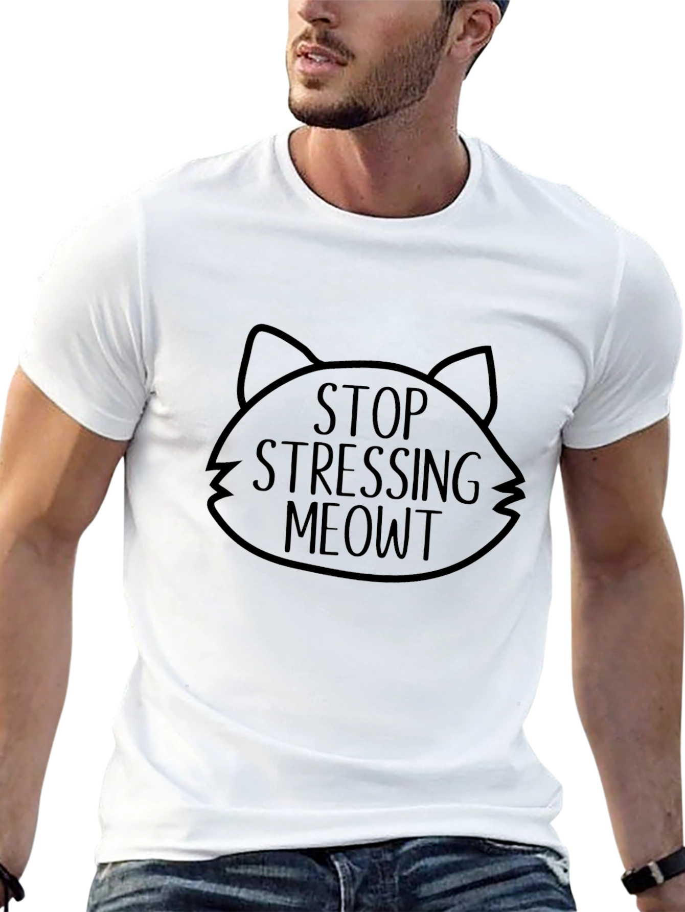 Stop Stressing Meowt T-Shirt