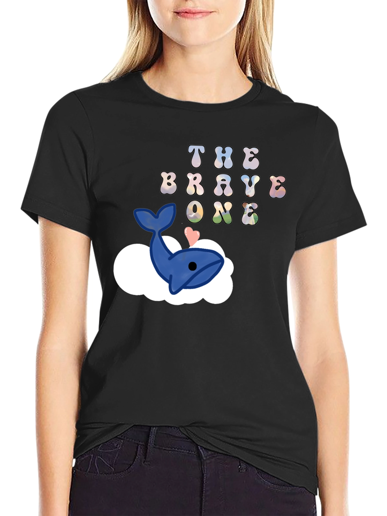 The Brave One Whale Cloud T-Shirt
