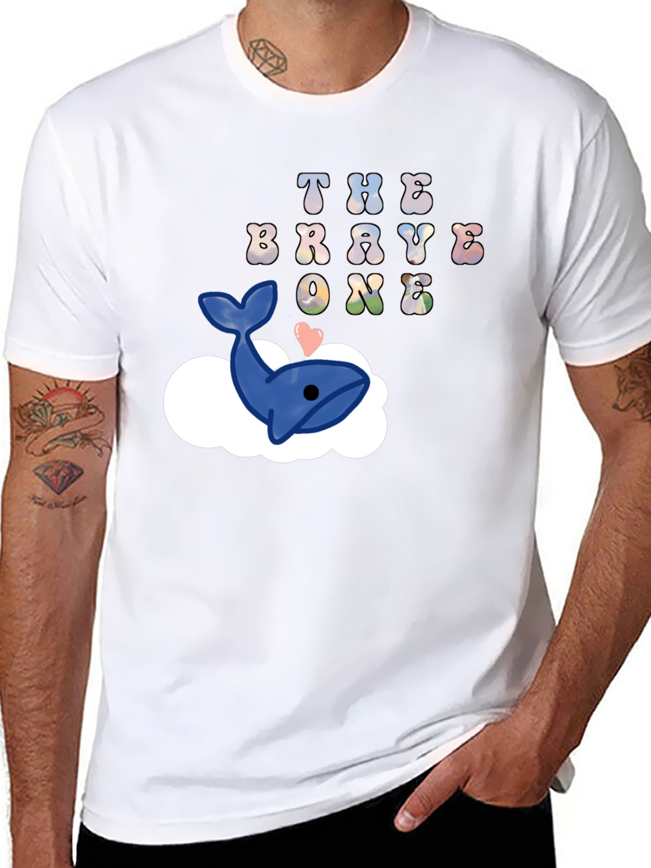 The Brave One Whale Cloud T-Shirt