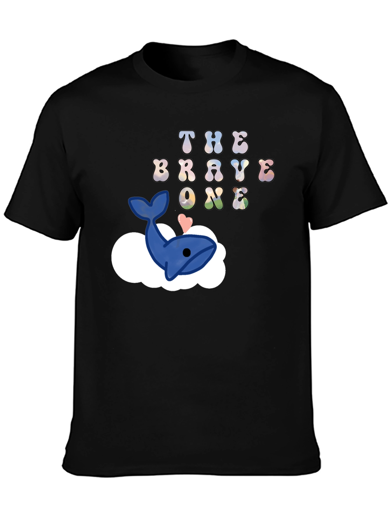 The Brave One Whale Cloud T-Shirt