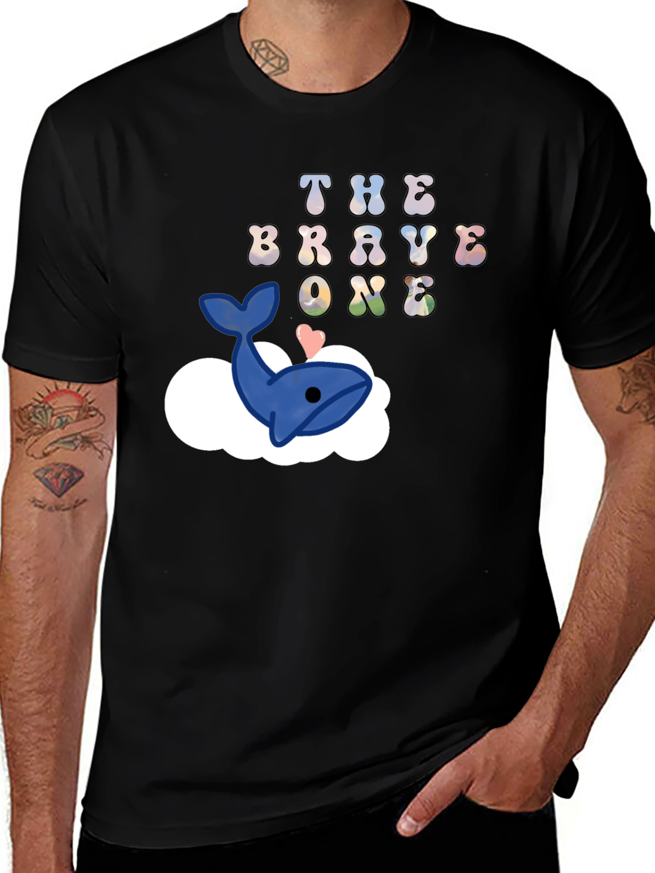 The Brave One Whale Cloud T-Shirt