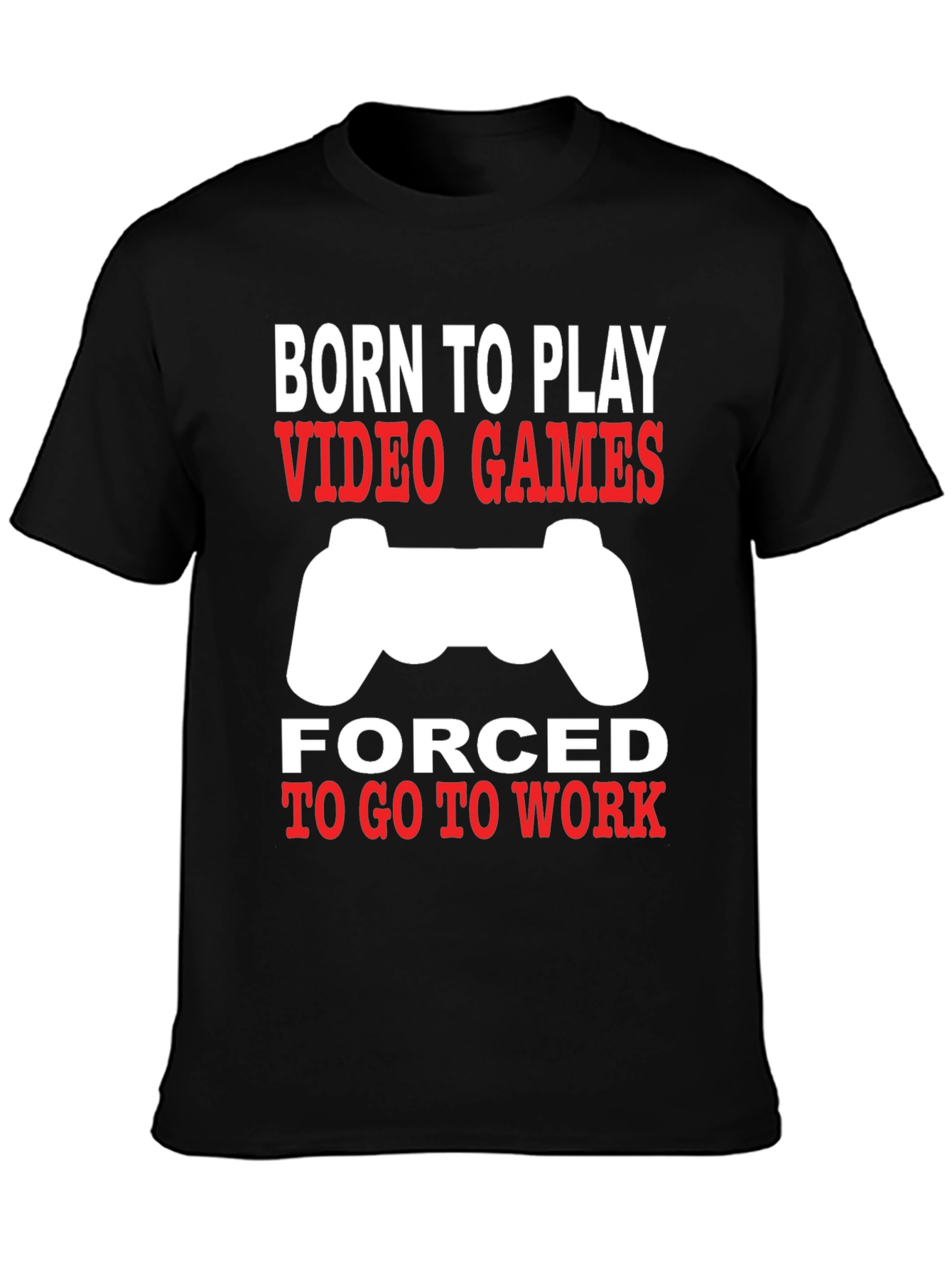 Born to Play Video Games Graphic Tee