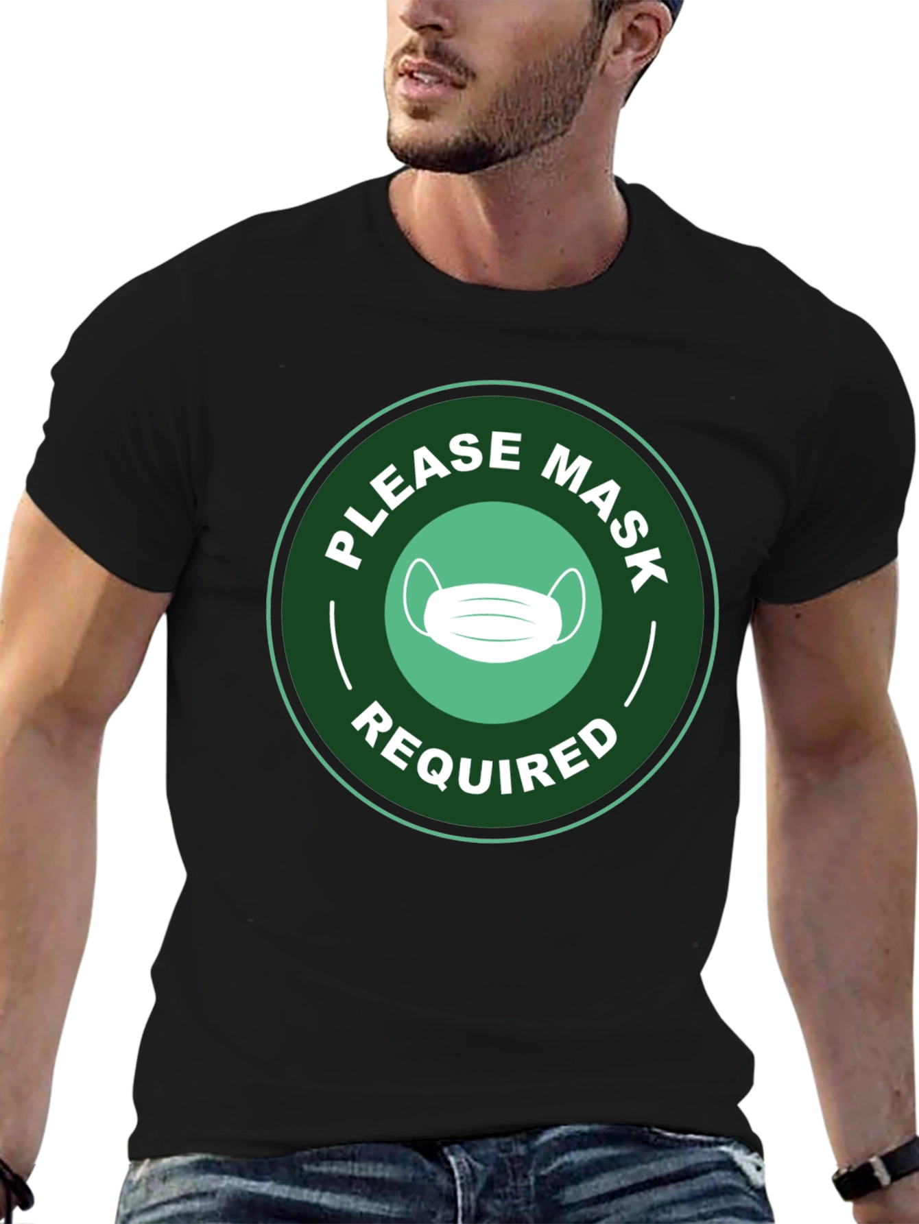 Please Mask Required Graphic Tee