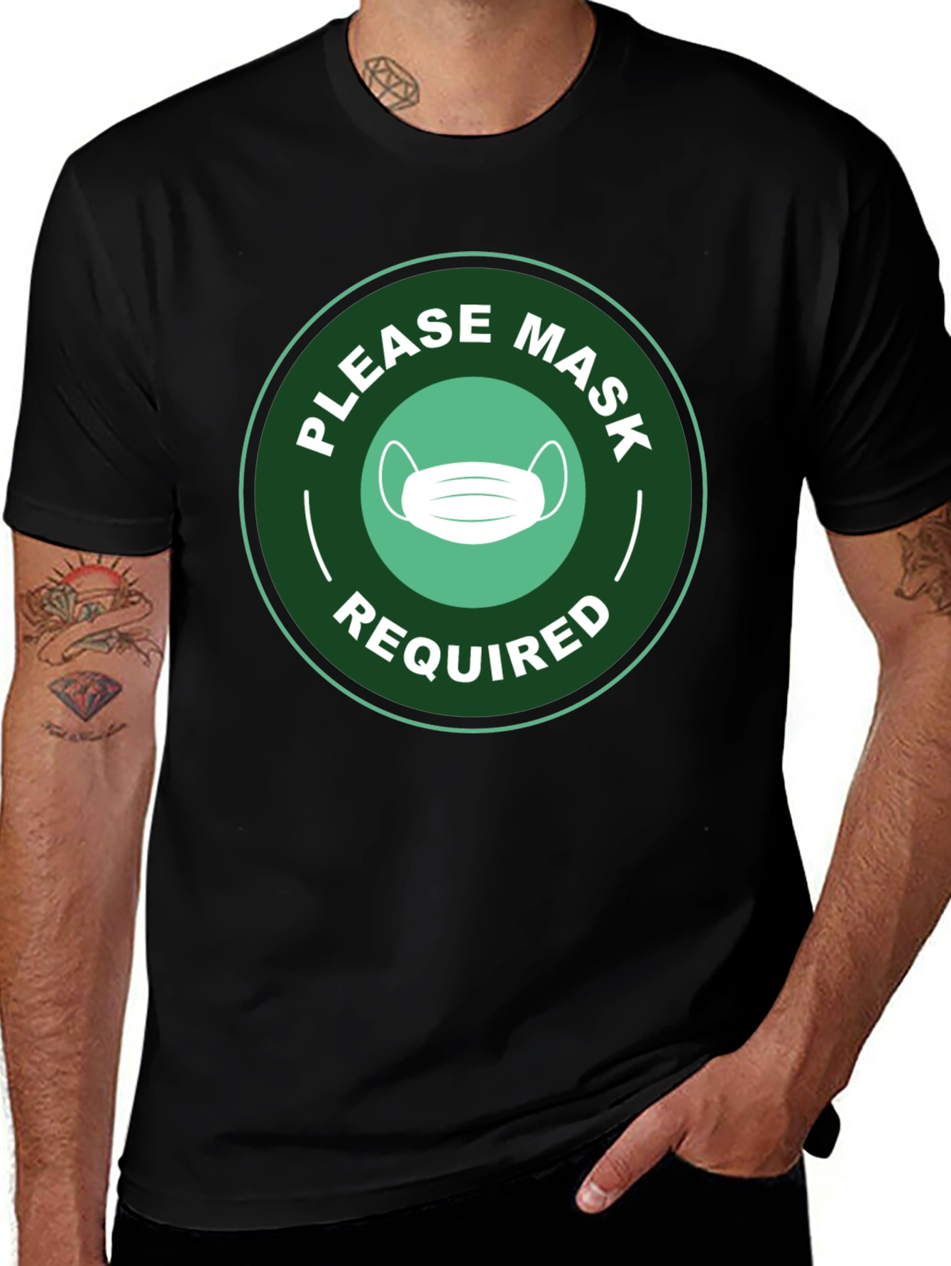 Please Mask Required Graphic Tee