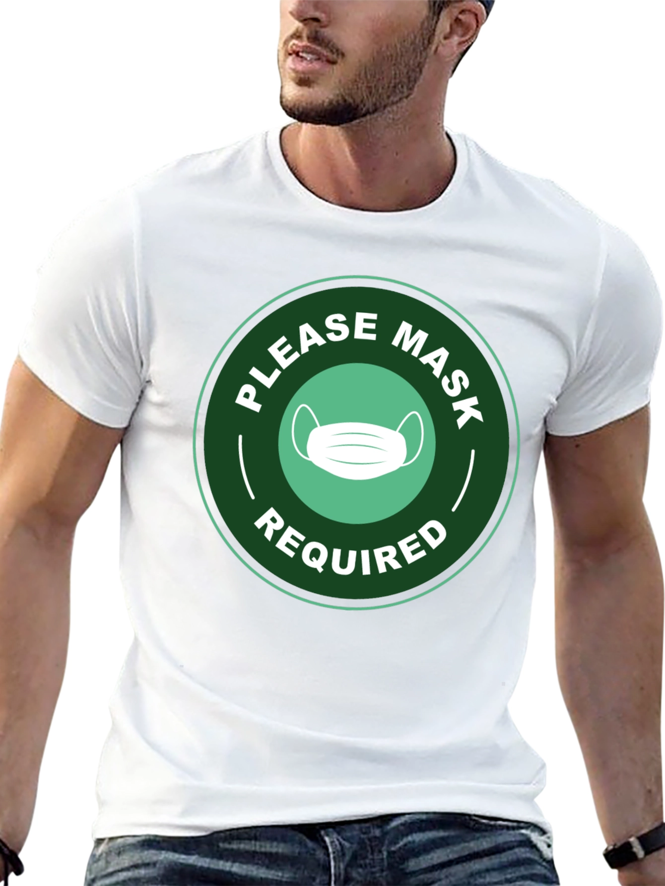 Please Mask Required Graphic Tee