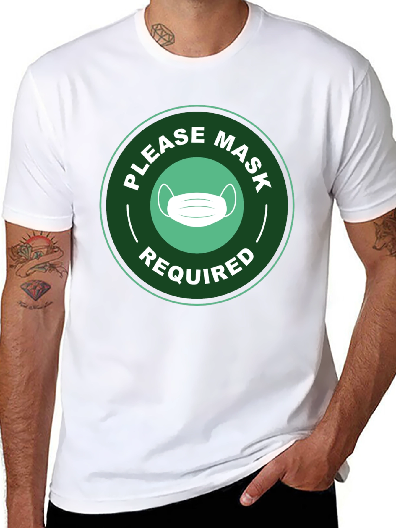 Please Mask Required Graphic Tee