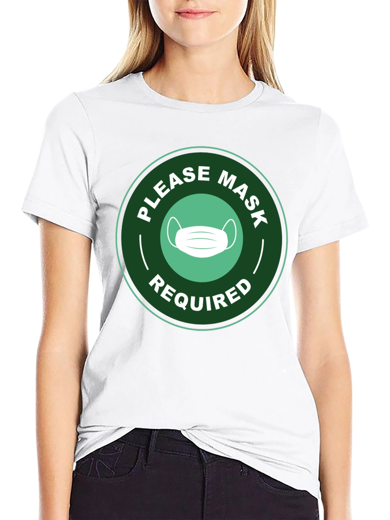 Please Mask Required Graphic Tee