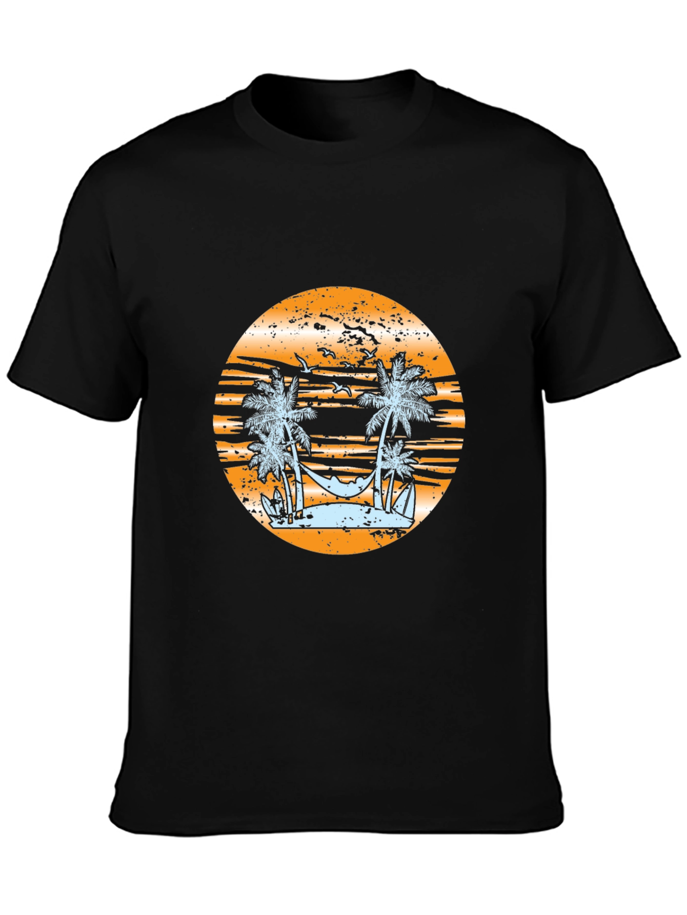 Sunset Beach Graphic T-Shirt