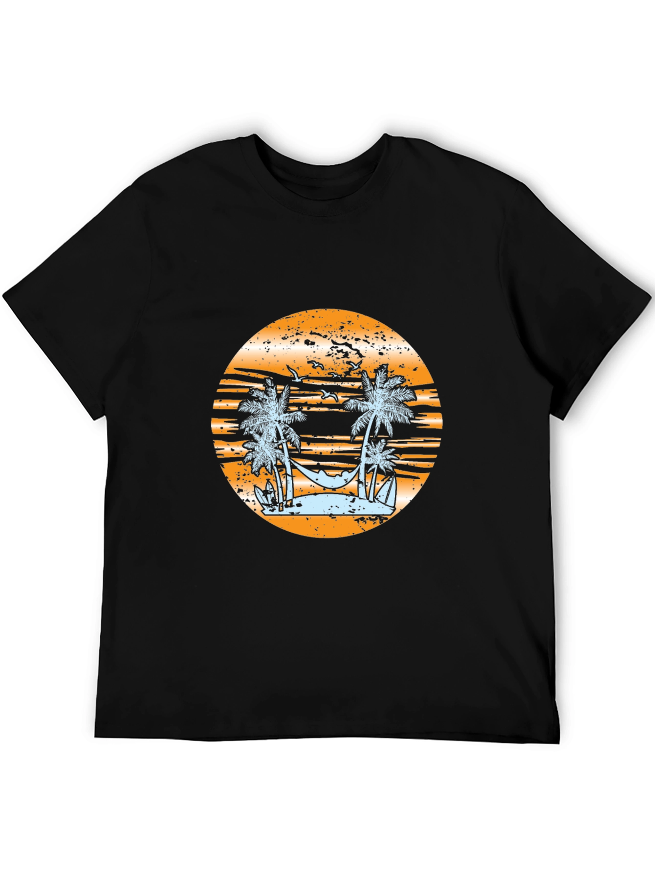 Sunset Beach Graphic T-Shirt
