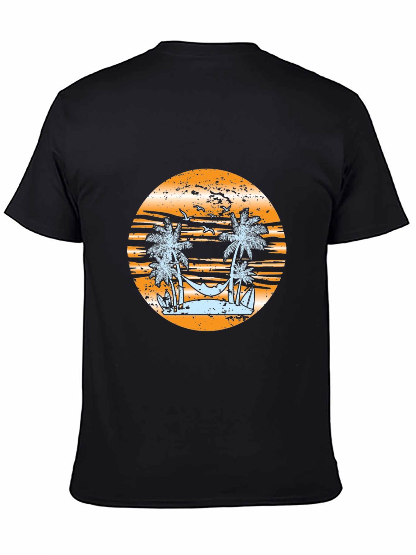 Sunset Beach Graphic T-Shirt
