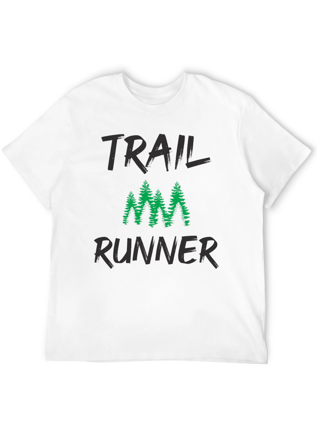 Trail Runner Graphic T-Shirt - Black