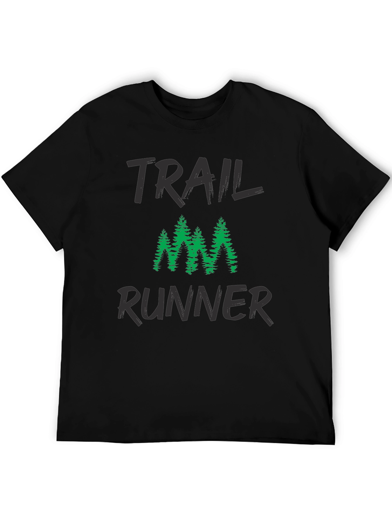 Trail Runner Graphic T-Shirt - Black