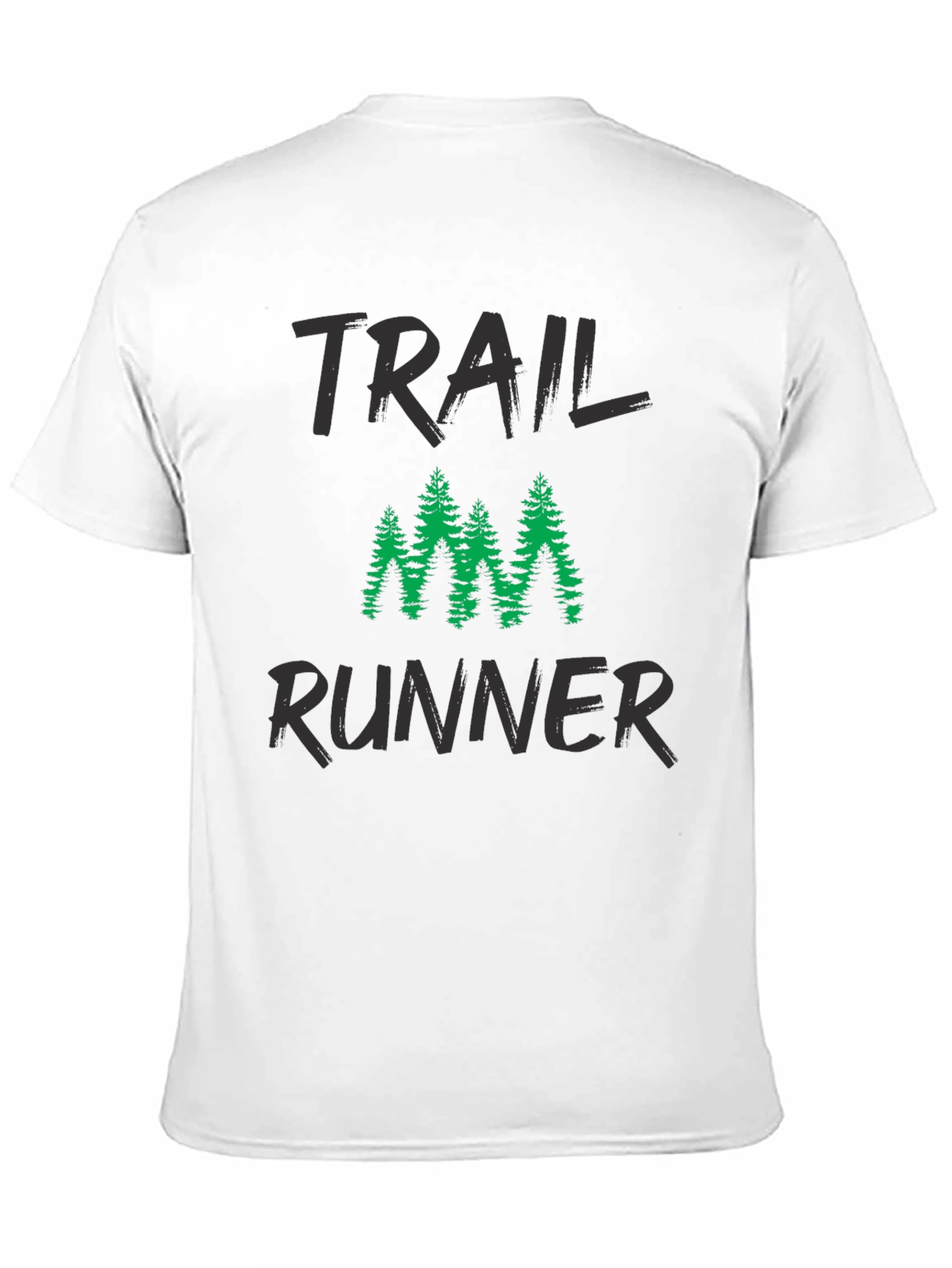 Trail Runner Graphic T-Shirt - Black