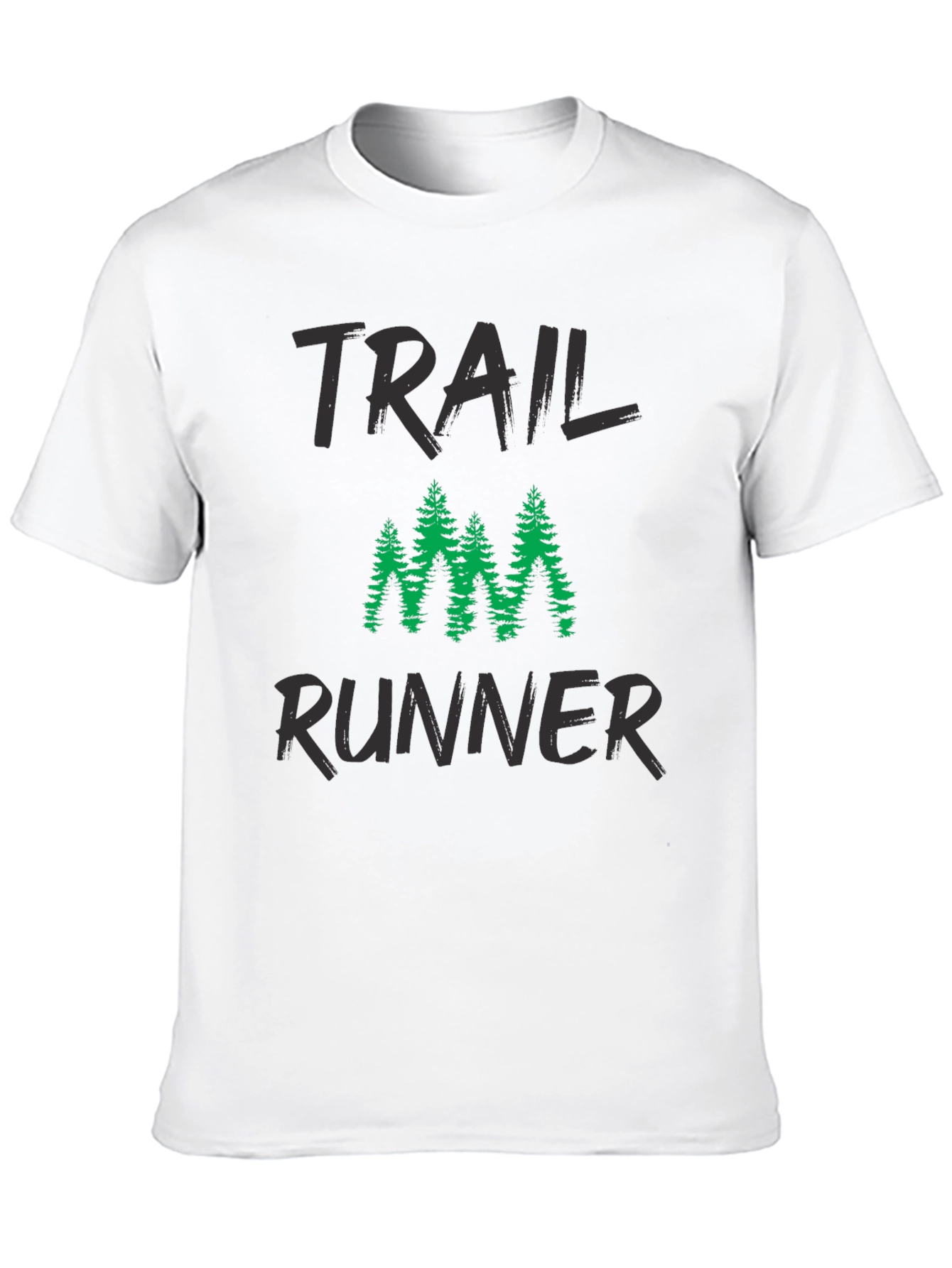 Trail Runner Graphic T-Shirt - Black
