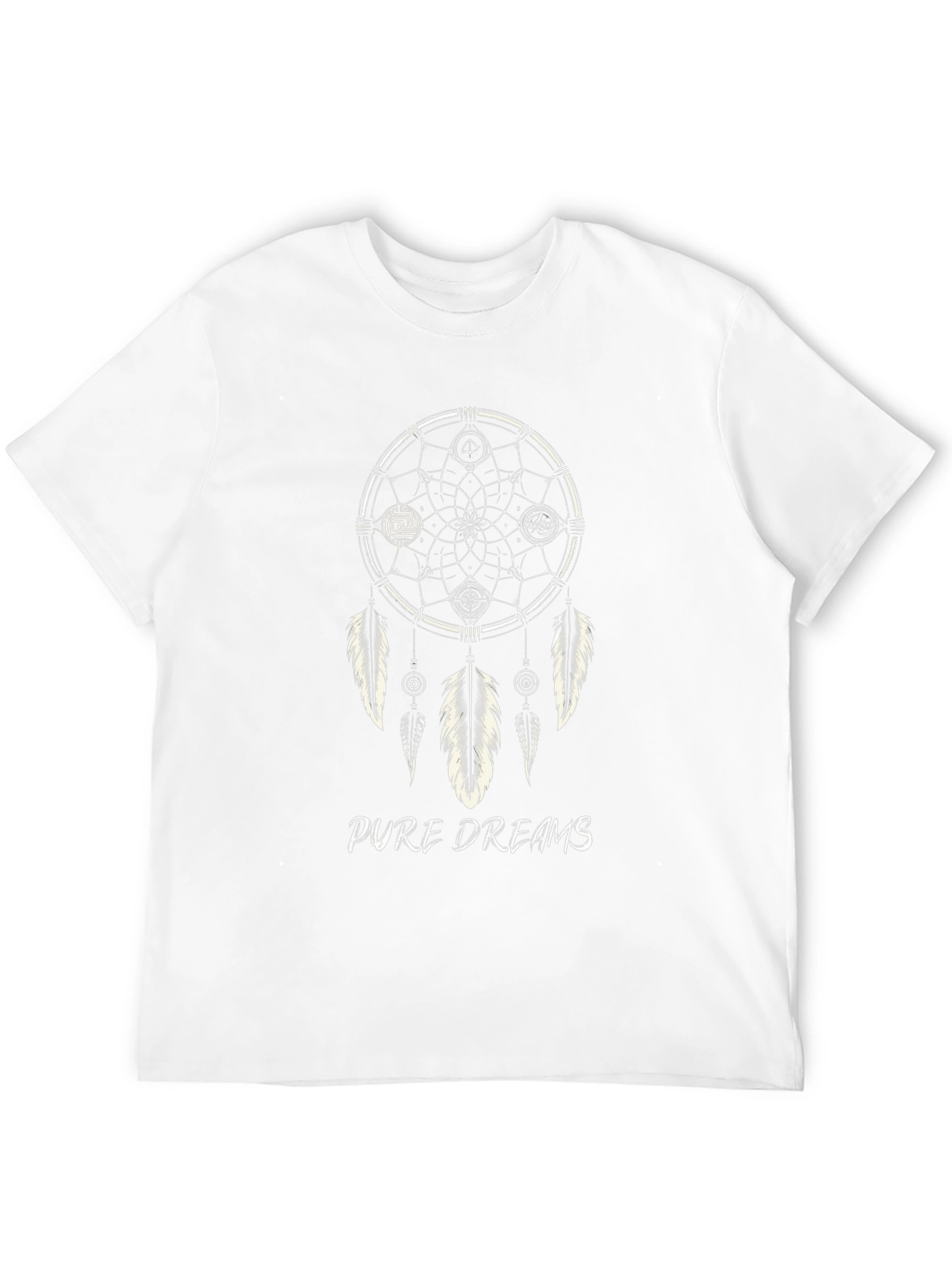 Pure Dreams Black Graphic T-Shirt