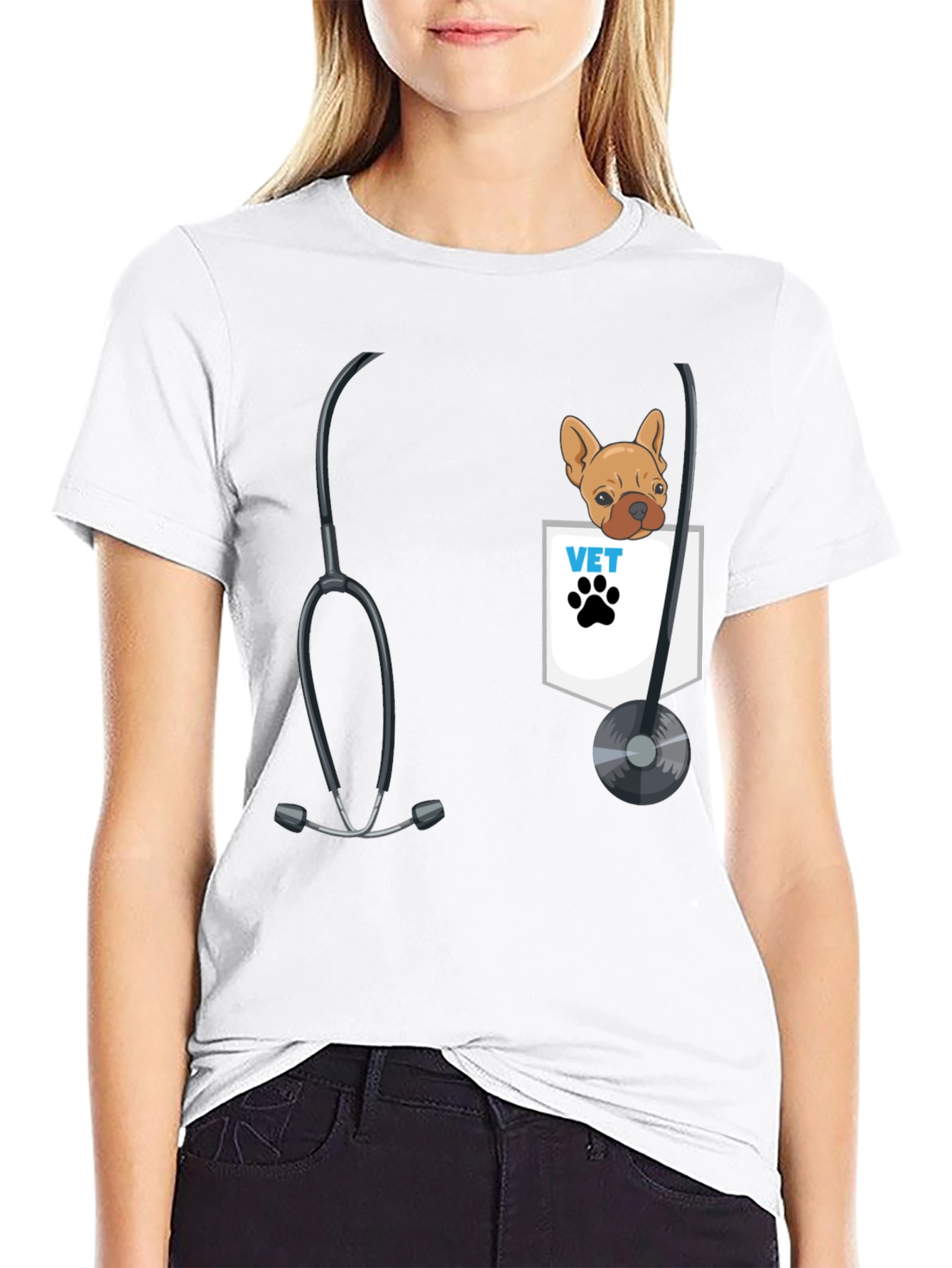 Vet Dog T-Shirt Animal Doctor Tee