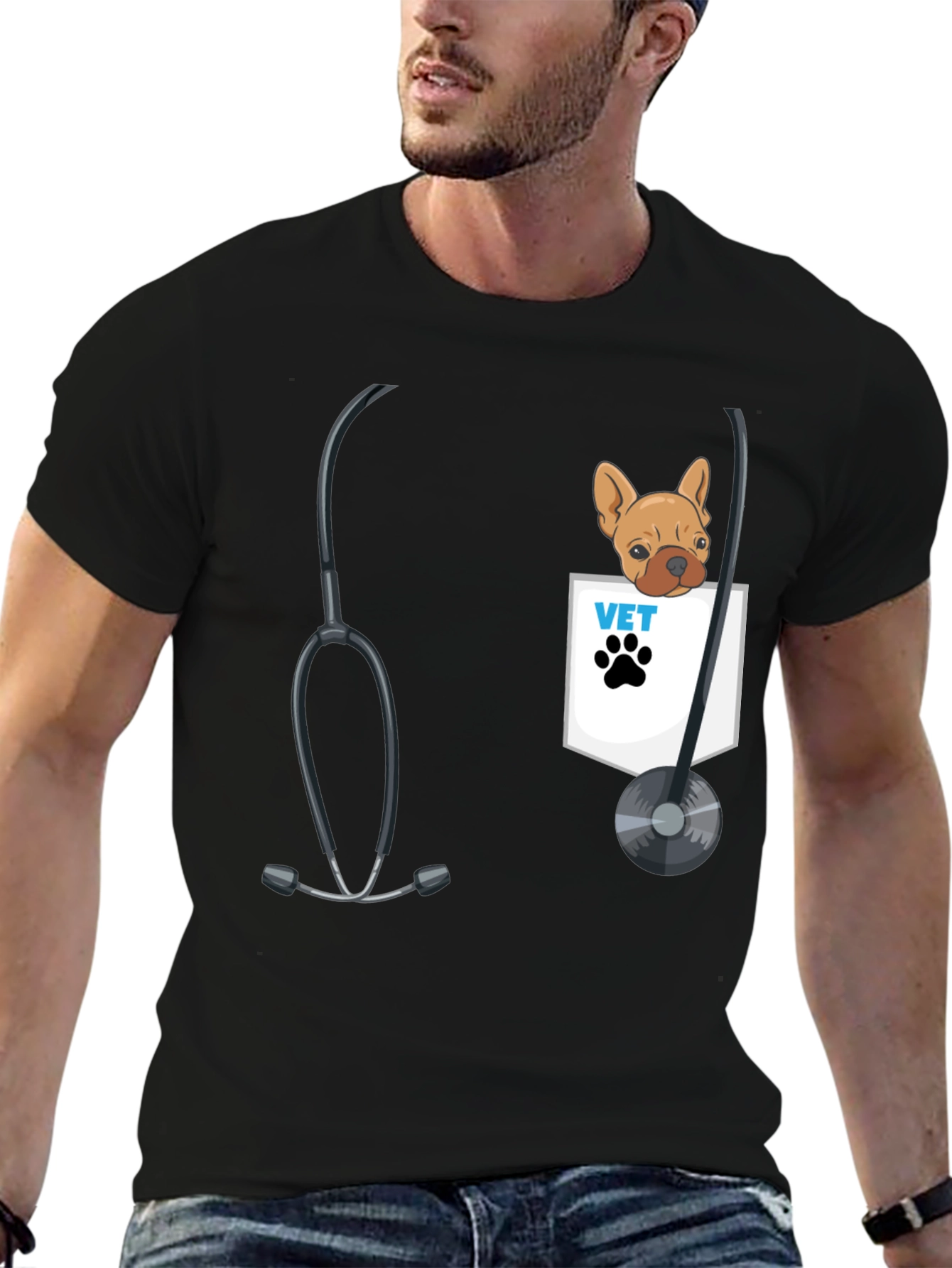 Vet Dog T-Shirt Animal Doctor Tee