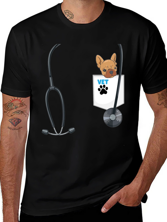 Vet Dog T-Shirt Animal Doctor Tee