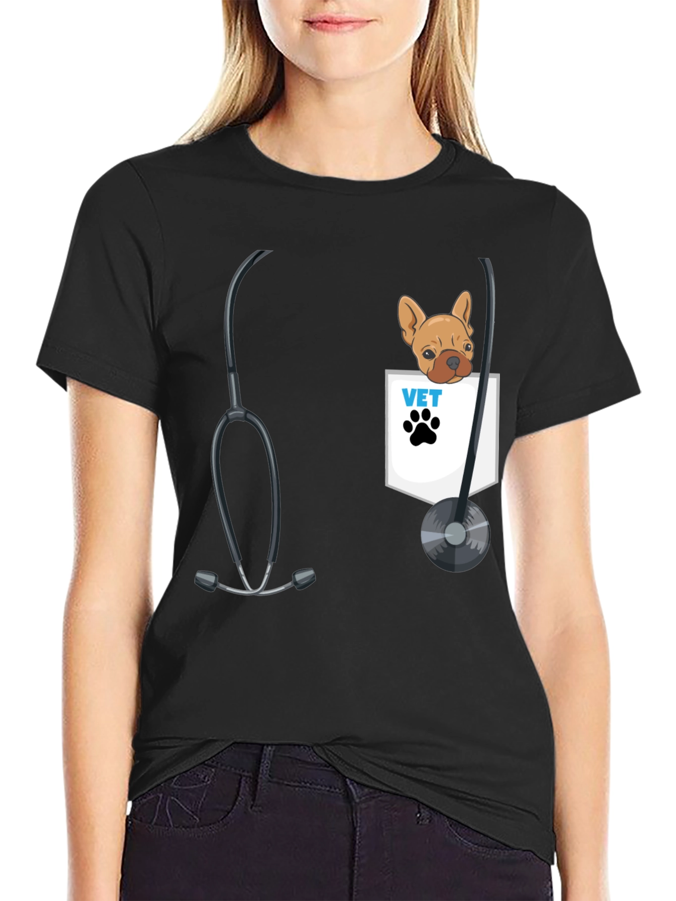 Vet Dog T-Shirt Animal Doctor Tee