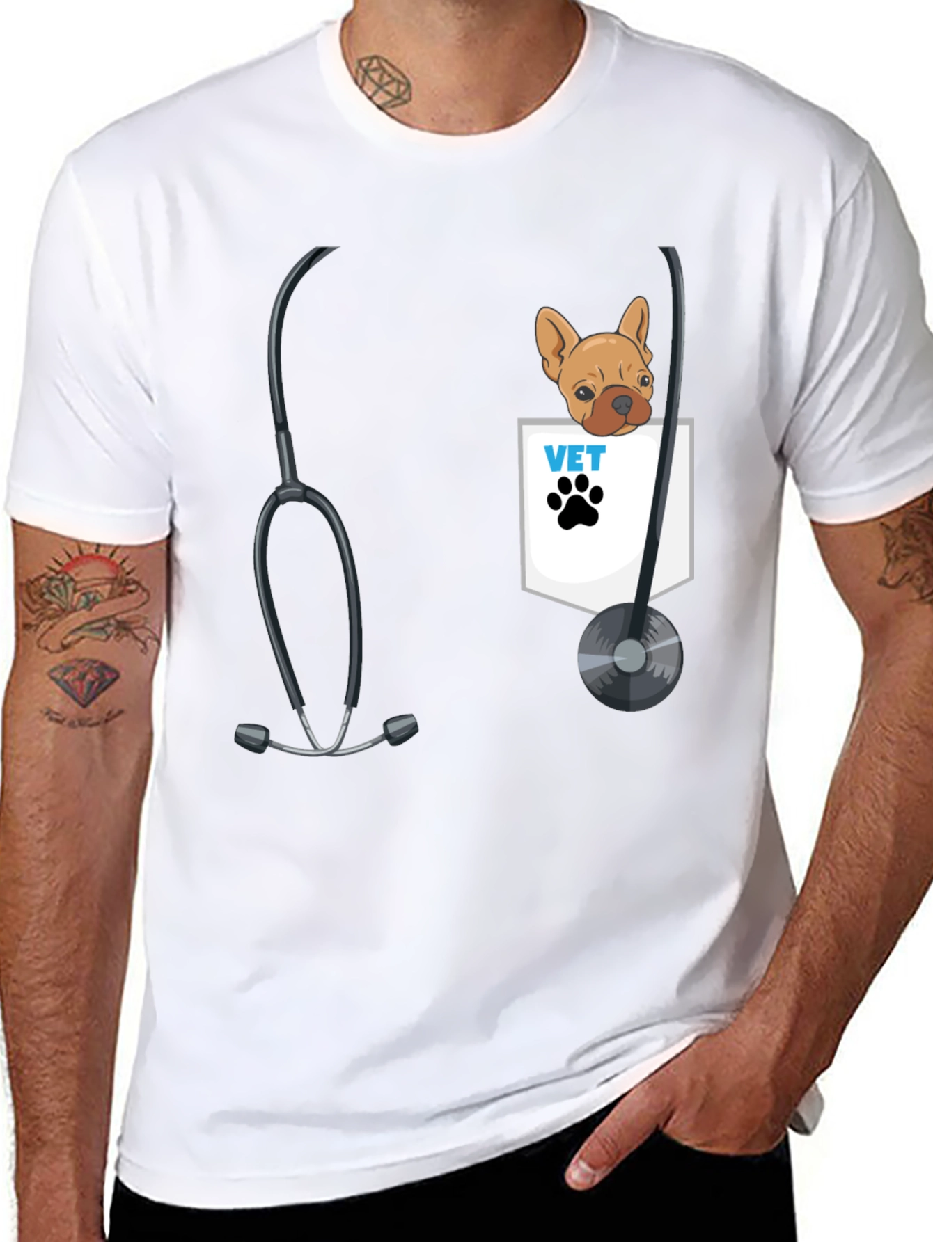 Vet Dog T-Shirt Animal Doctor Tee