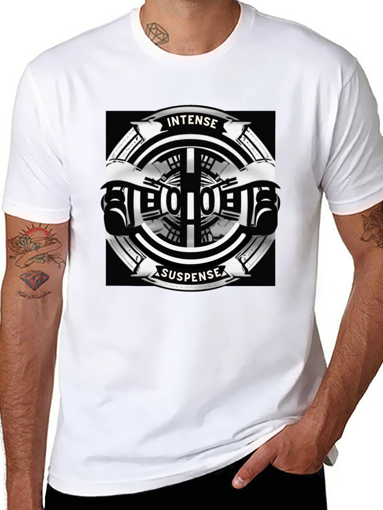 Intense Suspense Graphic Tee