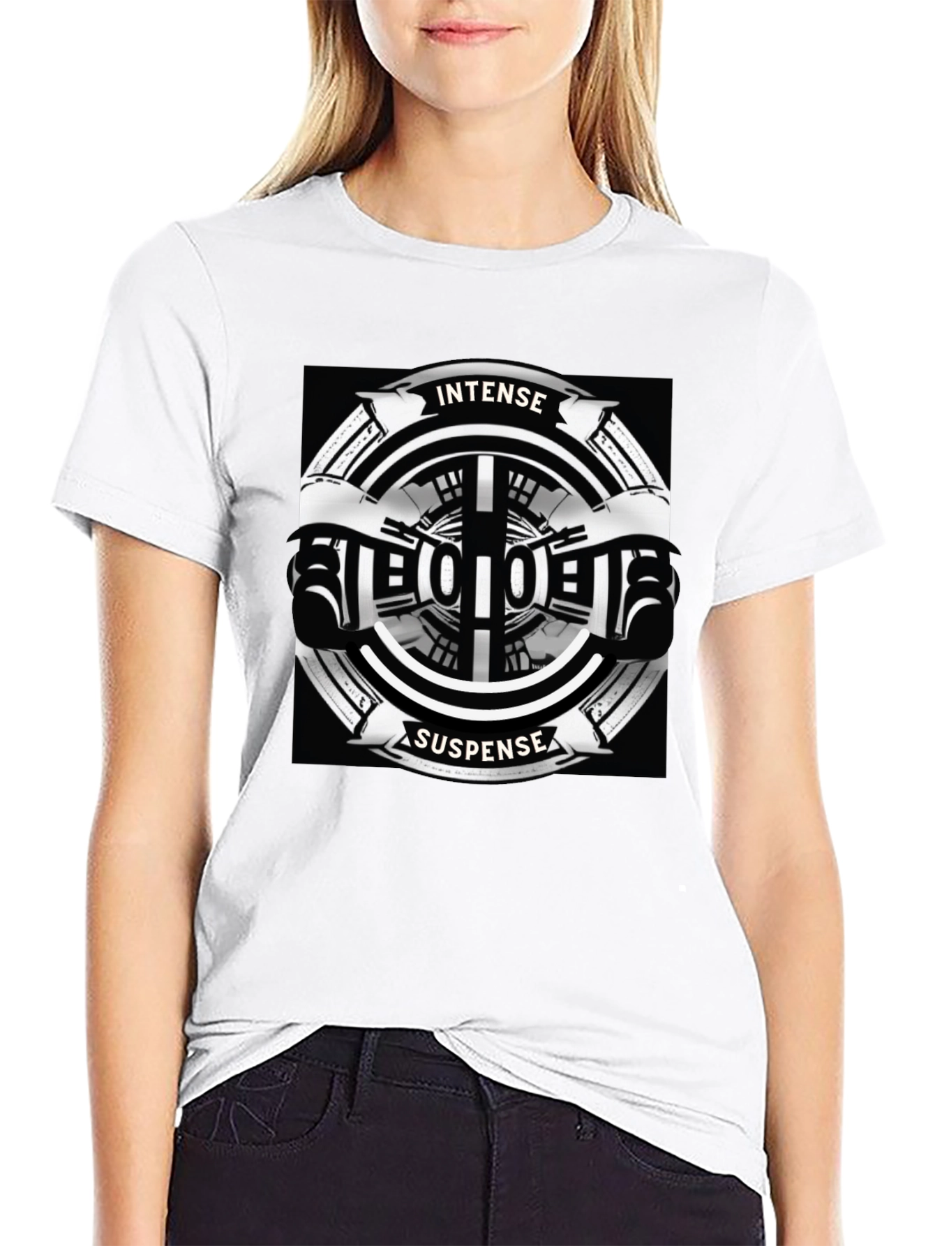Intense Suspense Graphic Tee