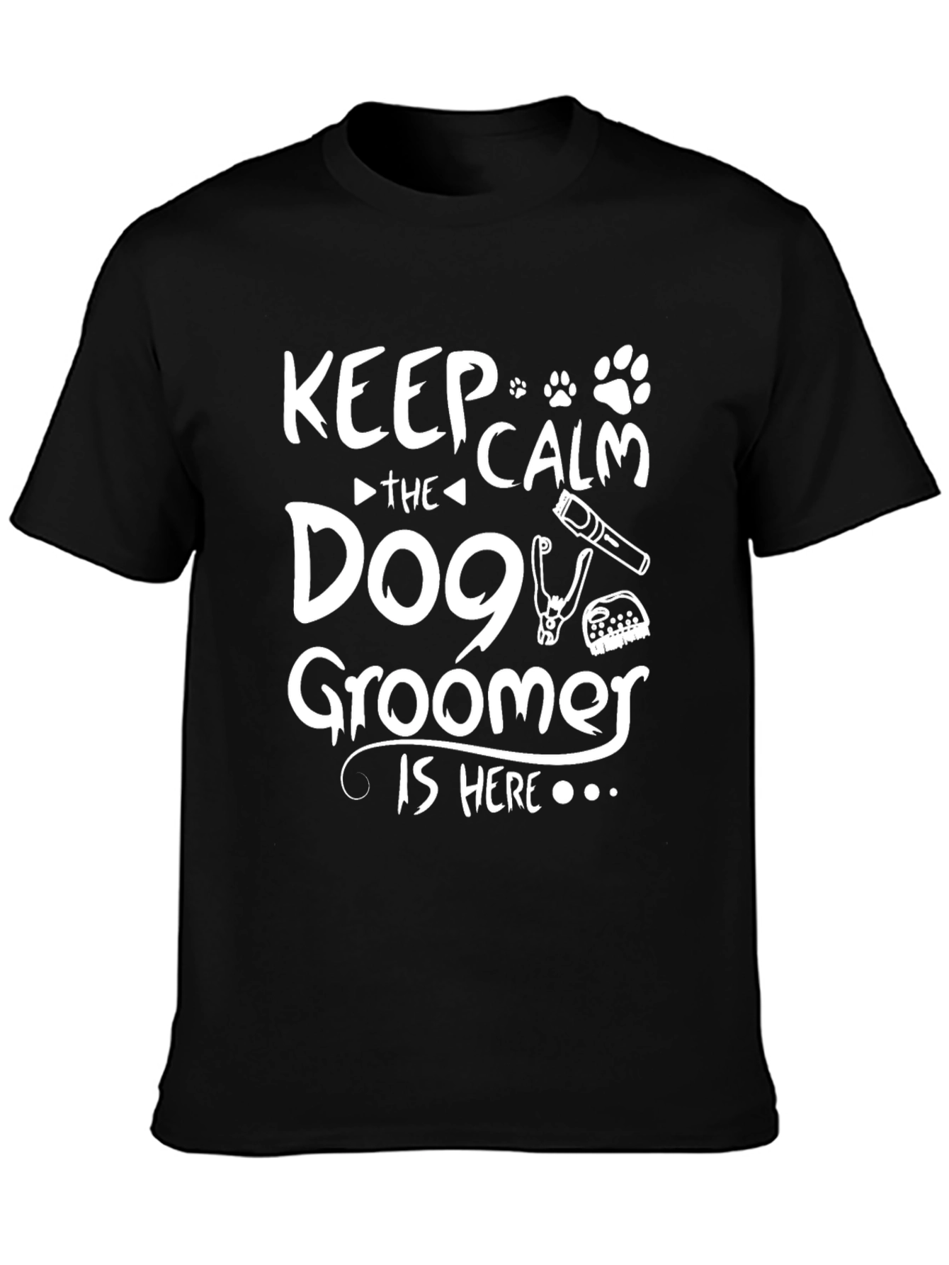 Keep Calm Dog Groomer T-Shirt