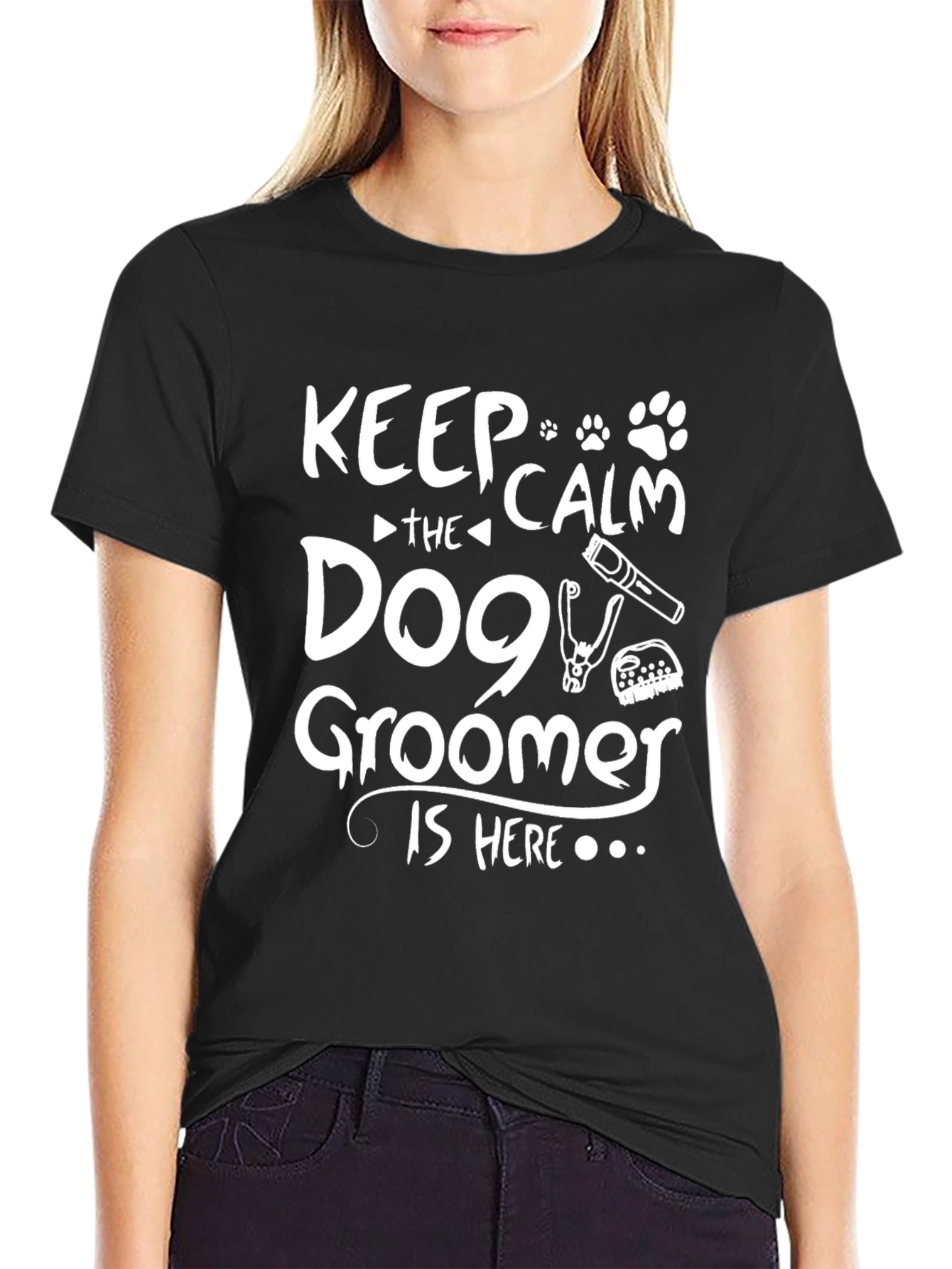 Keep Calm Dog Groomer T-Shirt