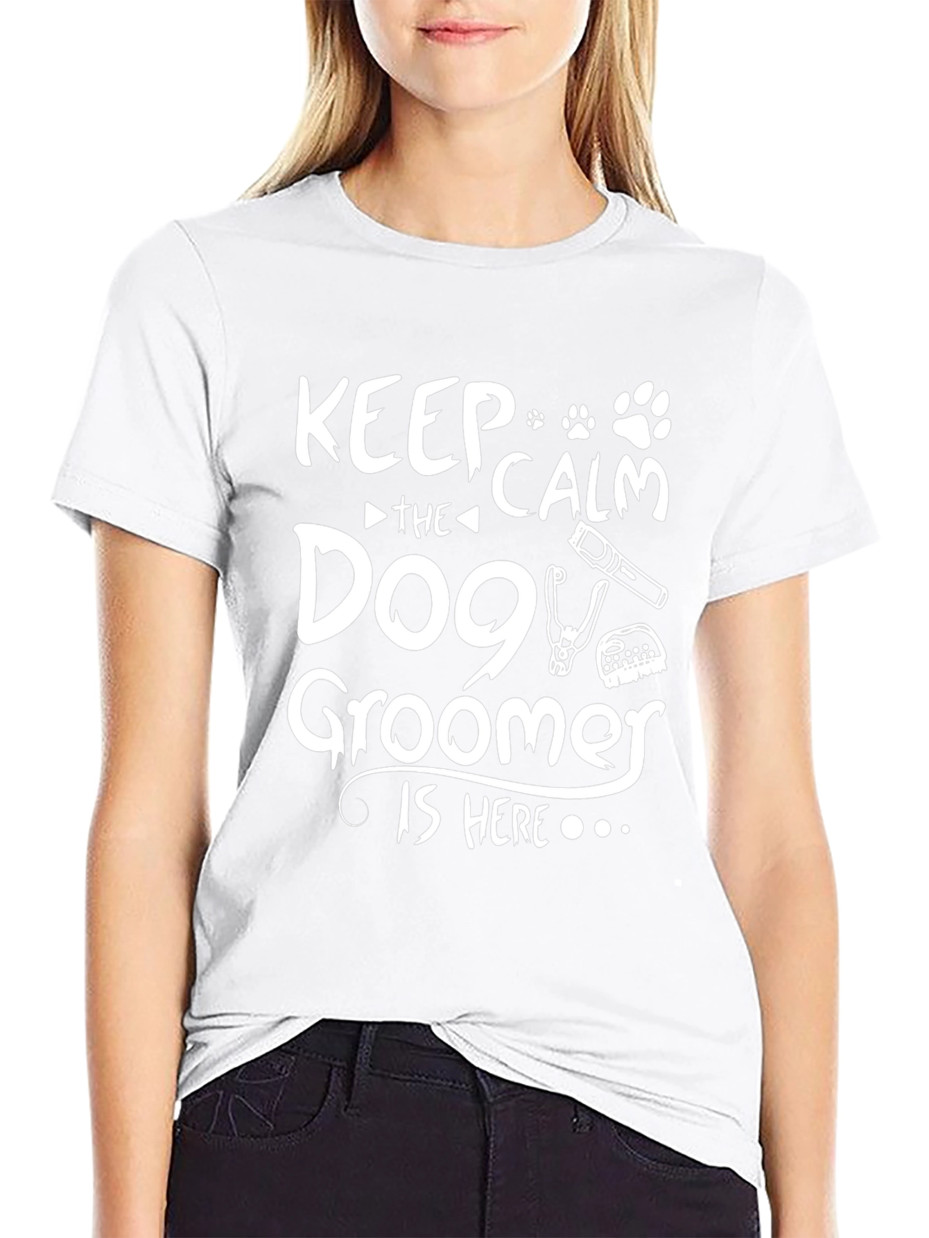 Keep Calm Dog Groomer T-Shirt