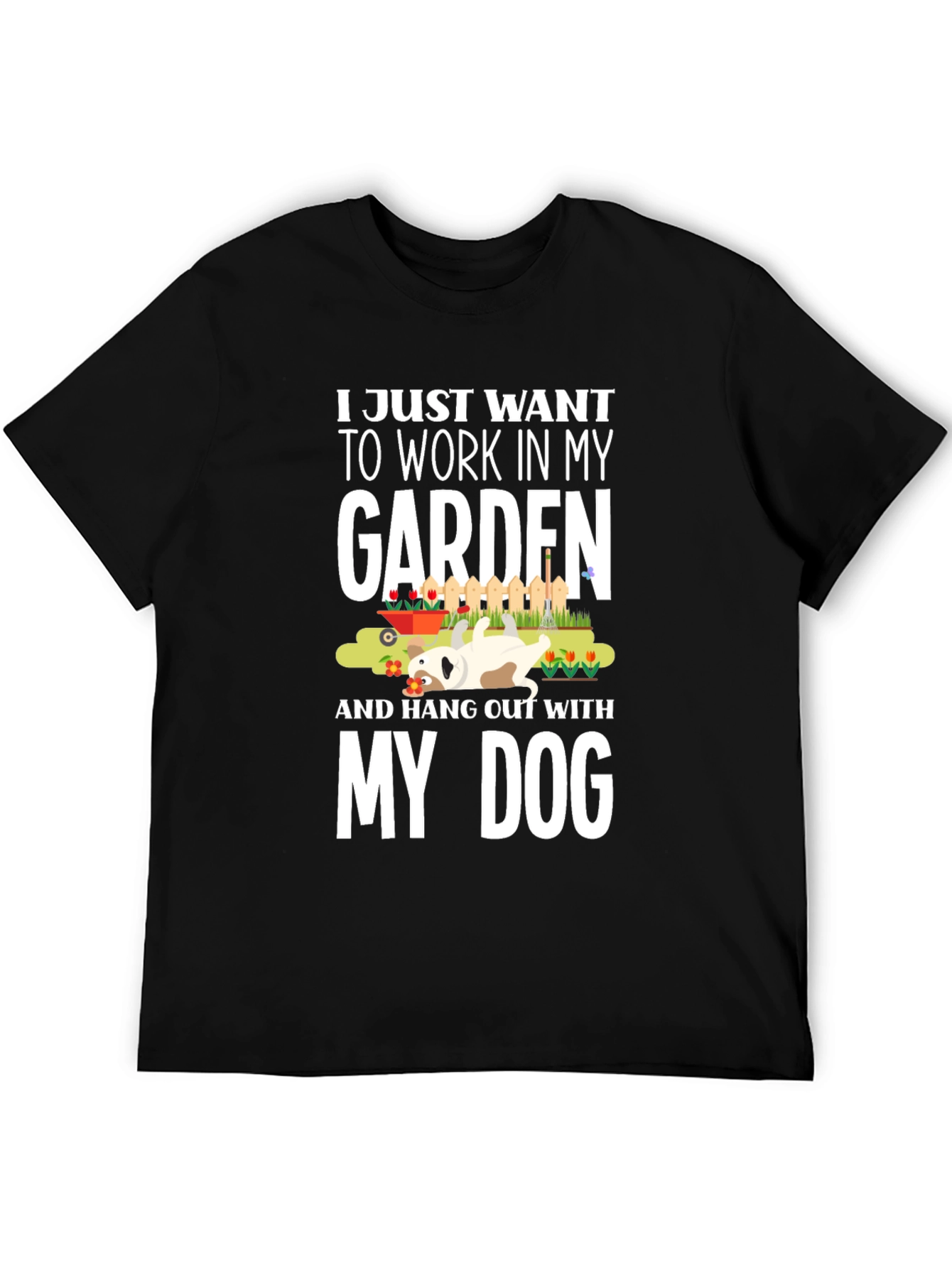 Garden and Dog Lover T-Shirt