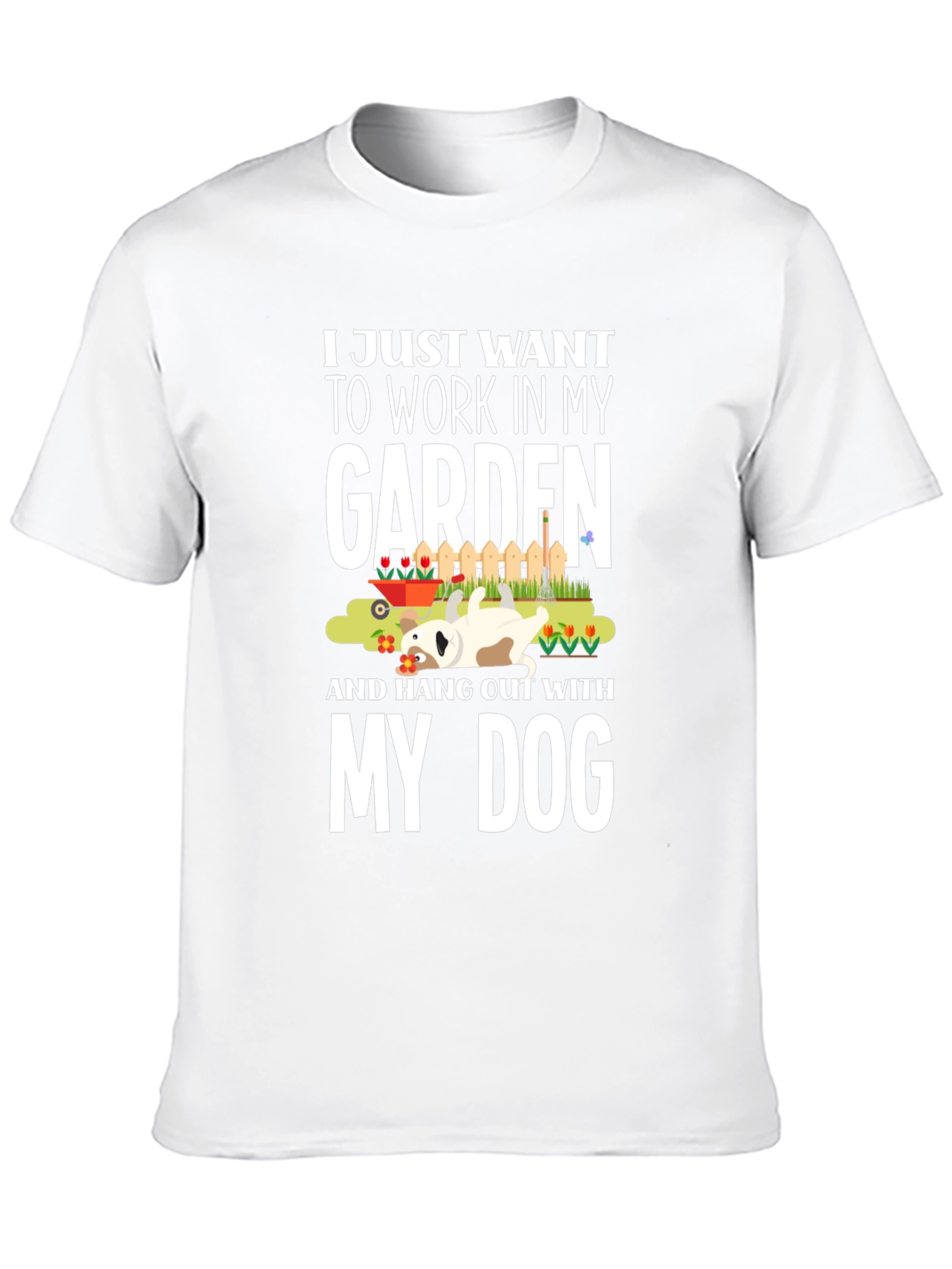 Garden and Dog Lover T-Shirt
