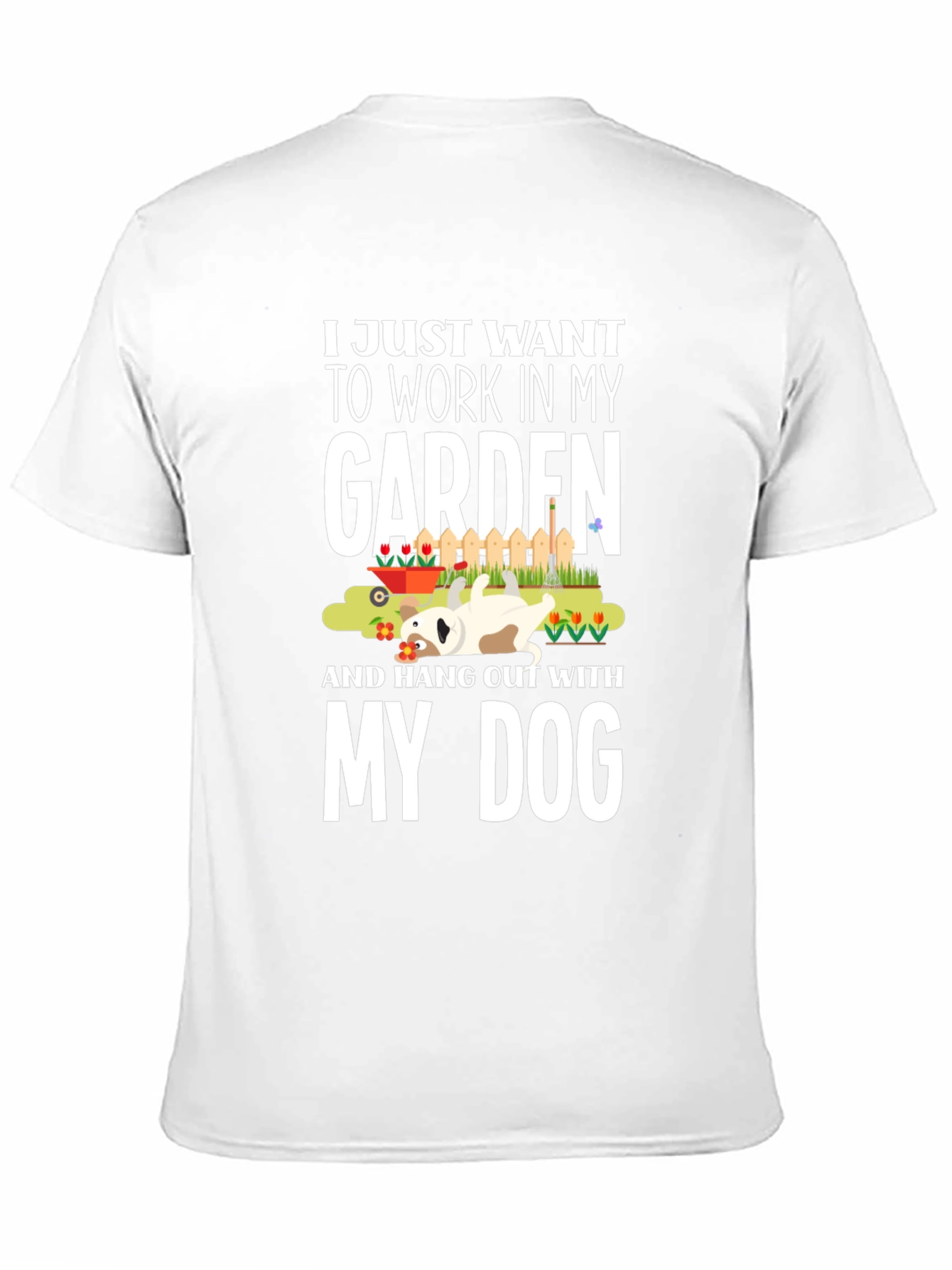 Garden and Dog Lover T-Shirt