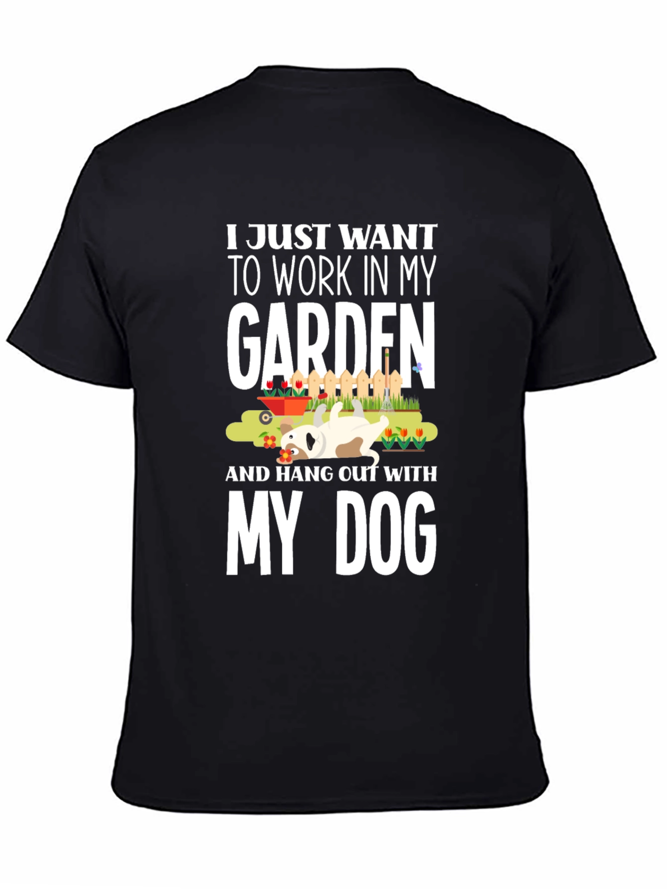 Garden and Dog Lover T-Shirt