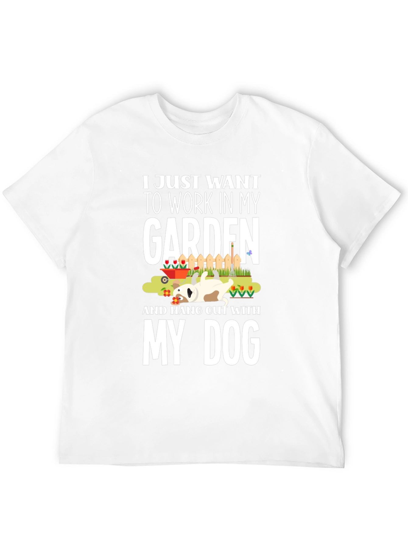 Garden and Dog Lover T-Shirt